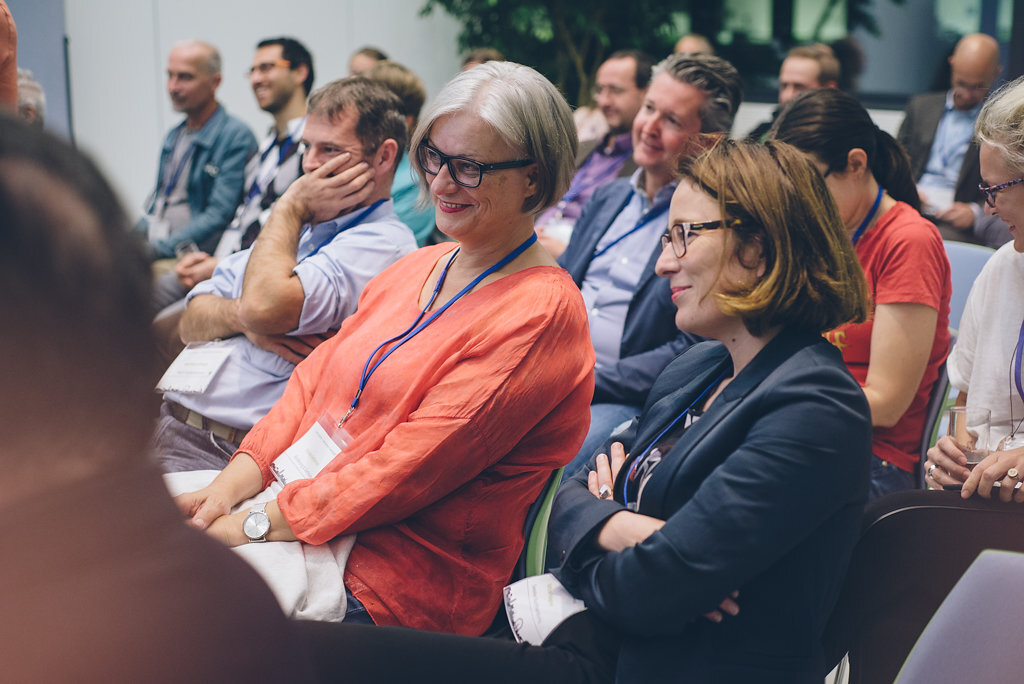 Die Unternehmen beim halbjährlichen come2gether in der Seestadt