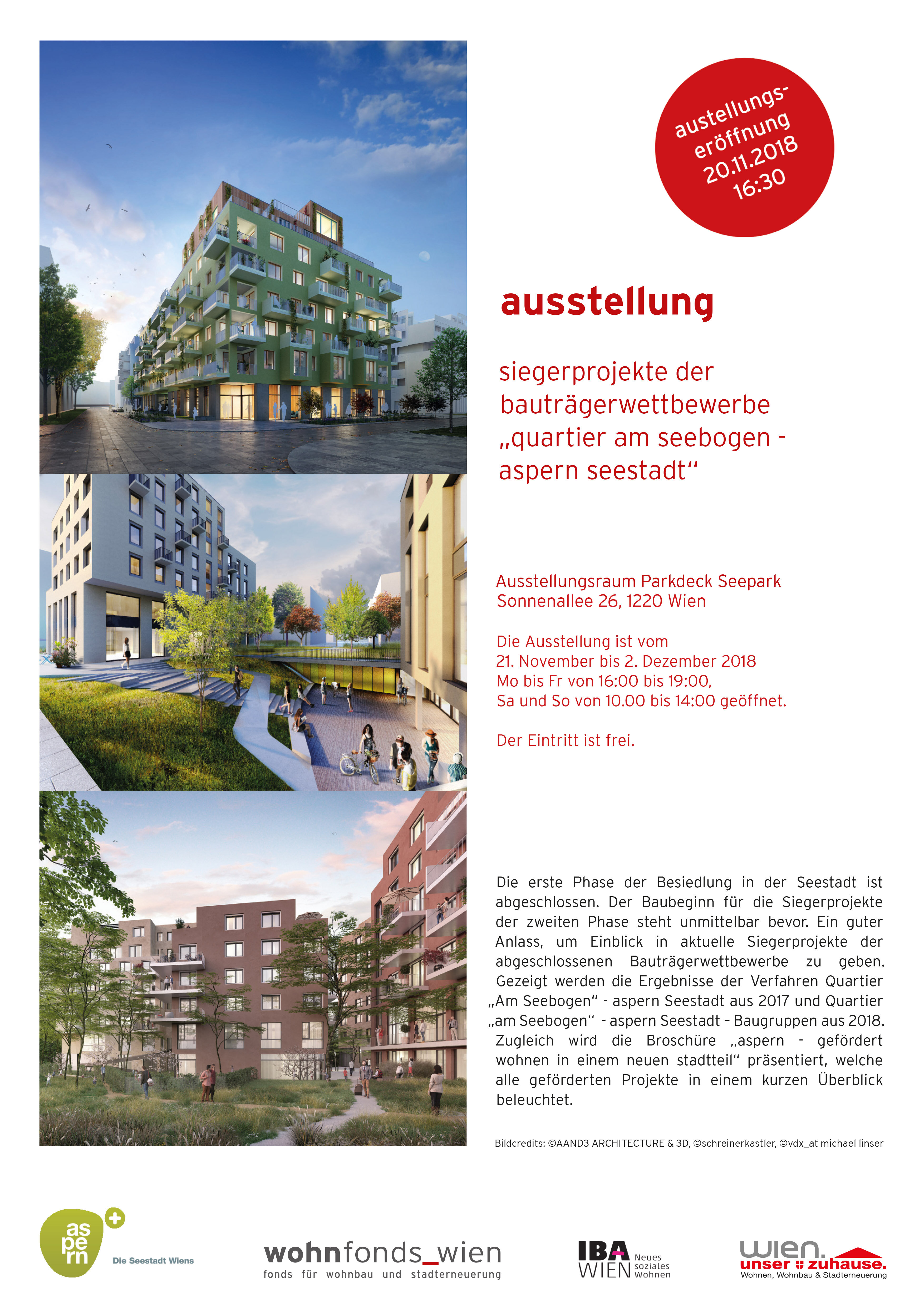 Besuchen Sie die Ausstellung zum Quartier "Am Seebogen"