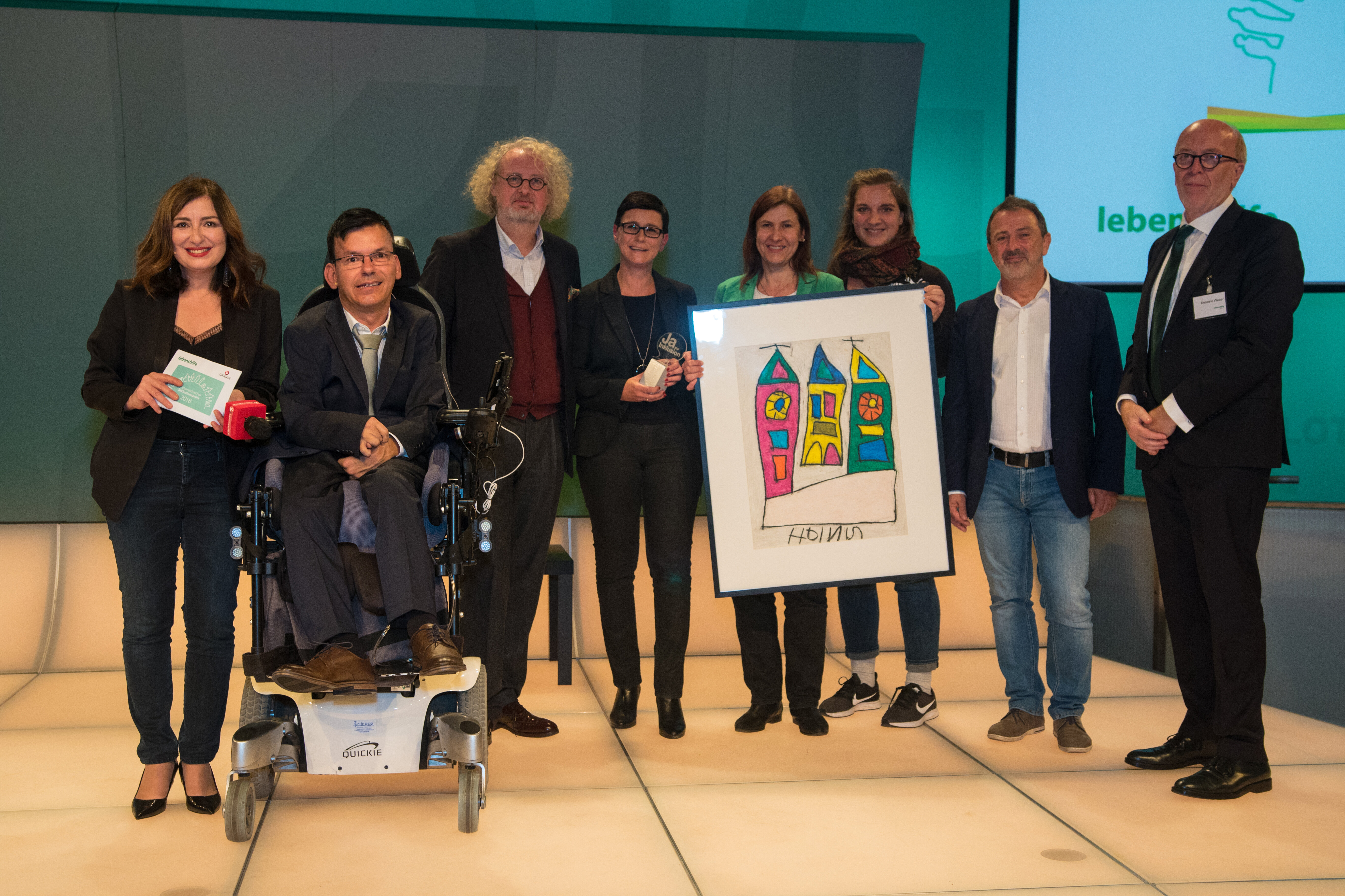 Inklusionspreis für die "Lebe Bunt!"-WG