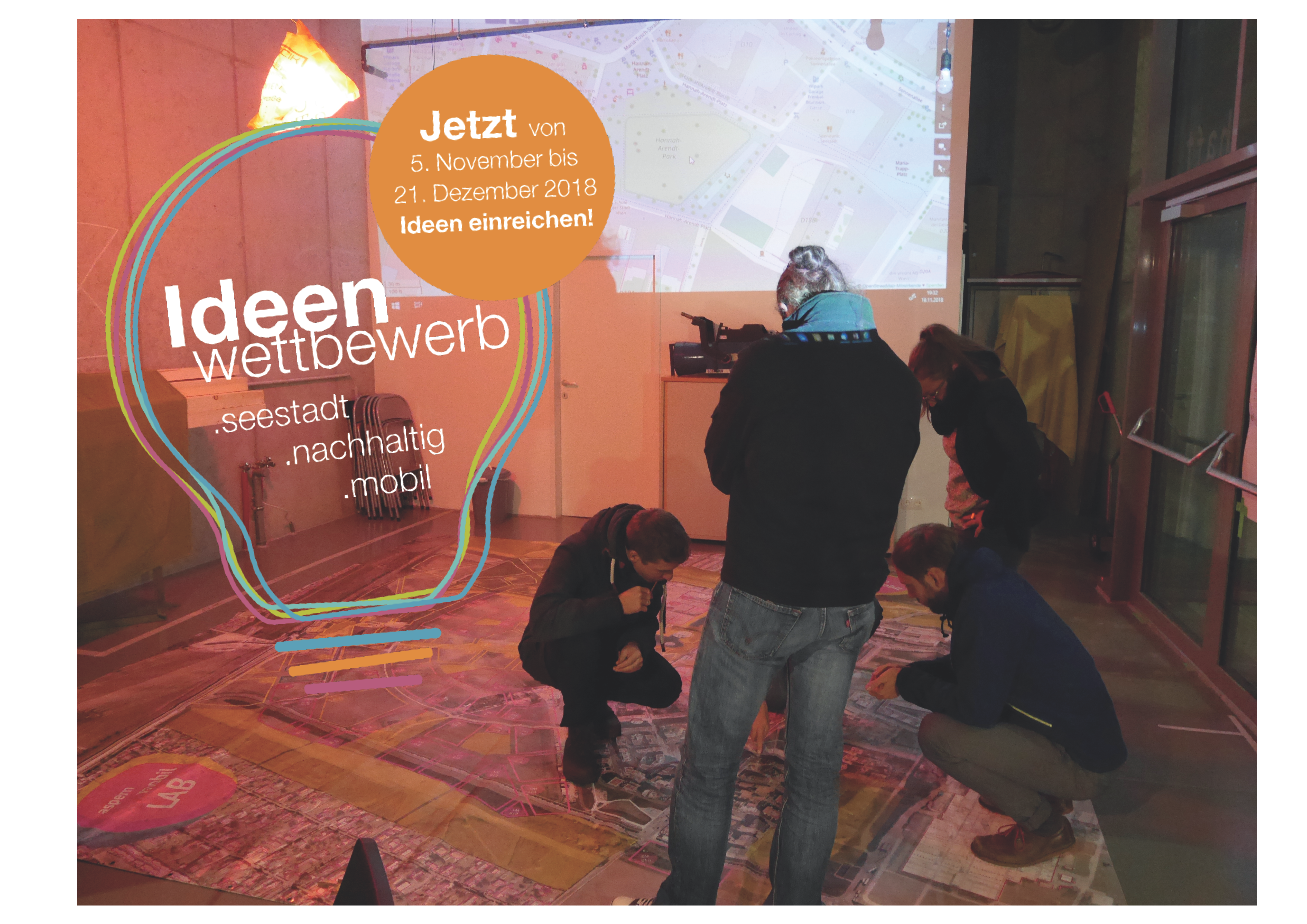 Ideenwerkstatt Ideenwettbewerb Seestadt nachhaltig mobil