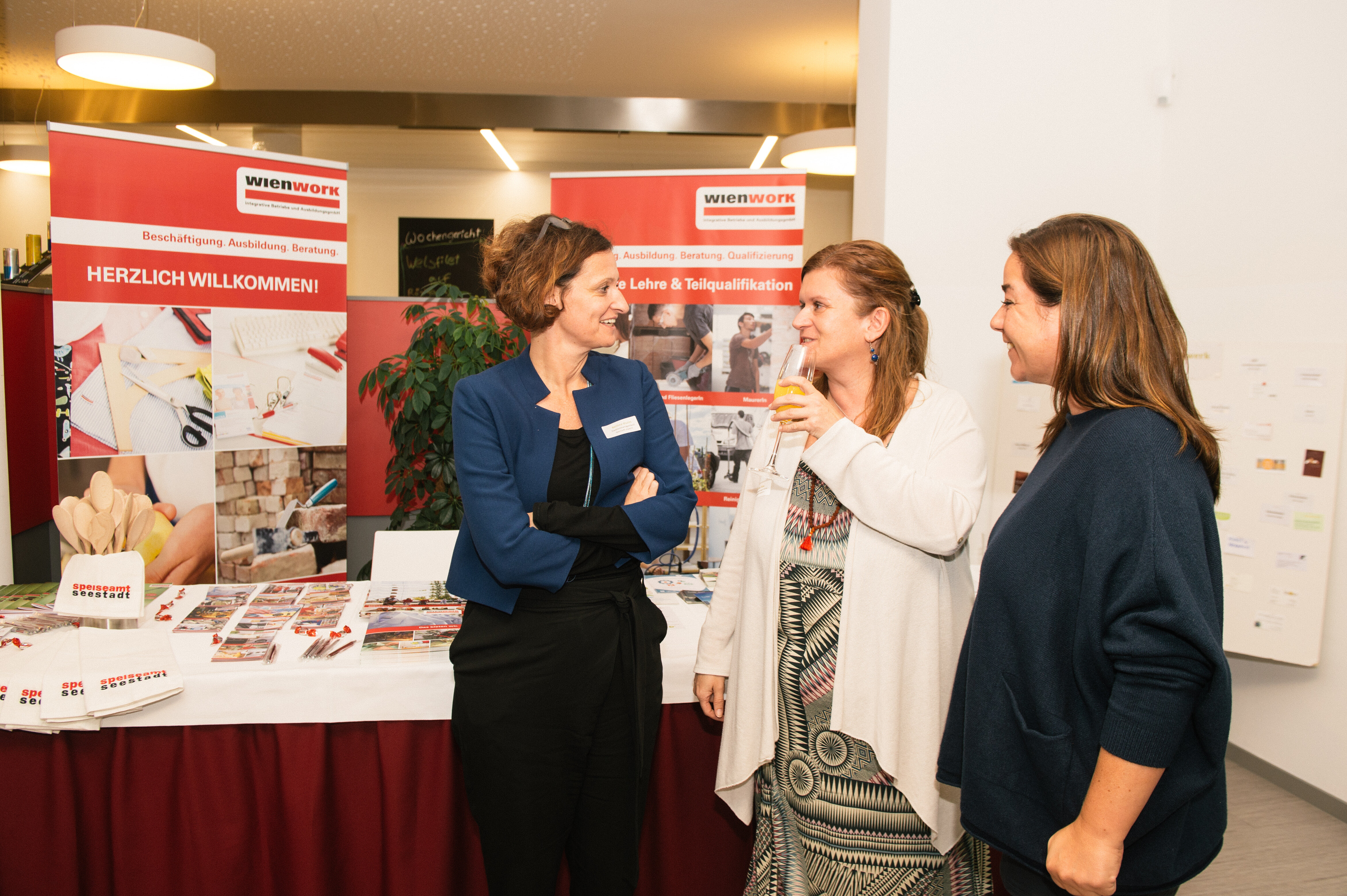 Auch dieses Jahr gab es einige "come2gether"-Veranstaltungen für alle Seestädter UnternehmerInnen!