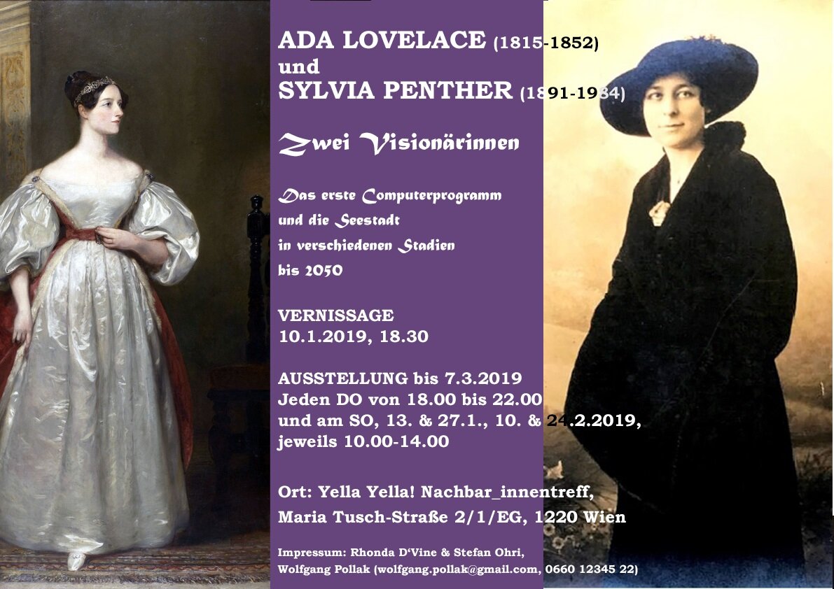 Ausstellung: Ada Lovelace und Sylvia Penther