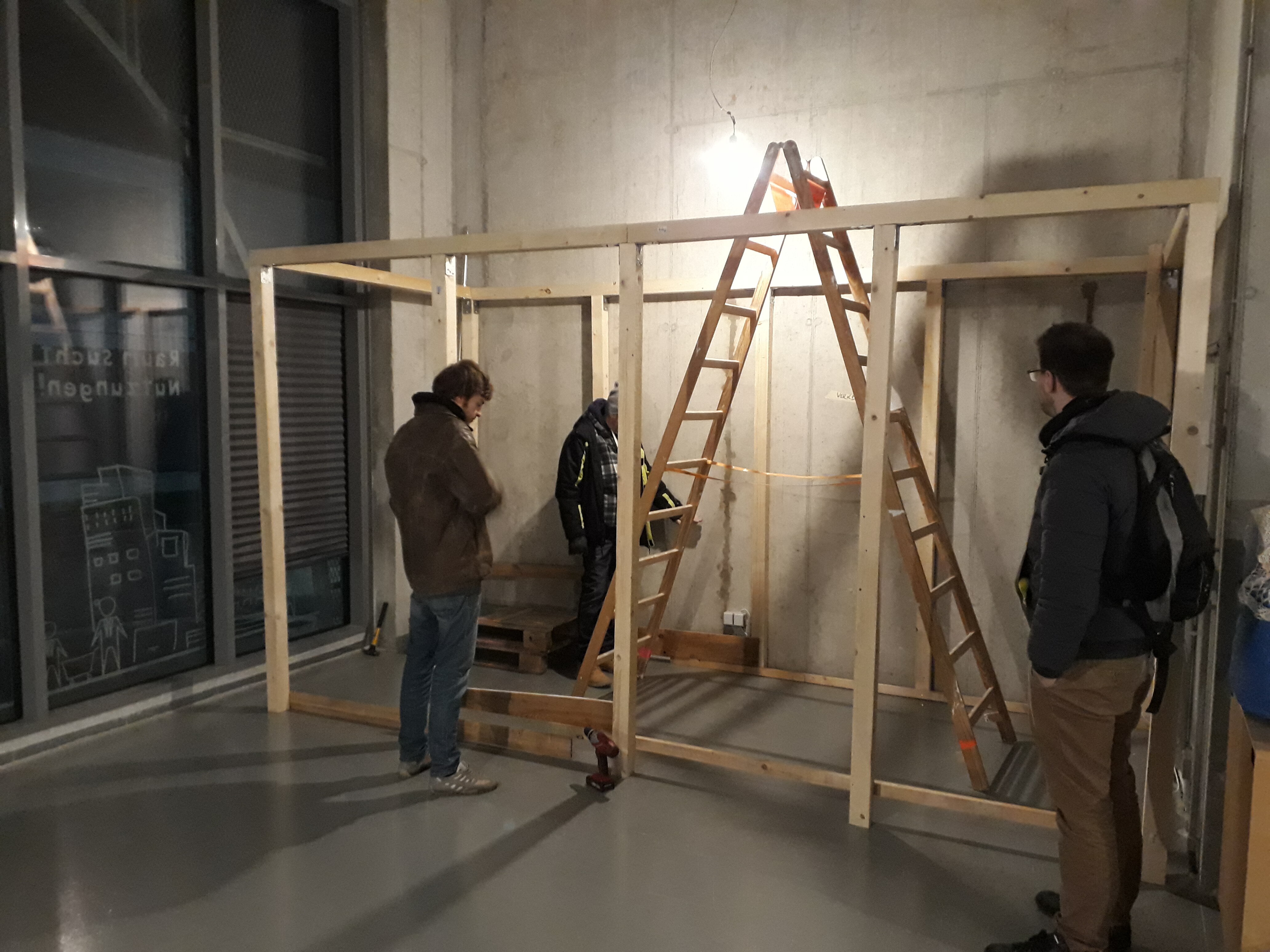 Galeriebau im Raum für Nachbarschaft