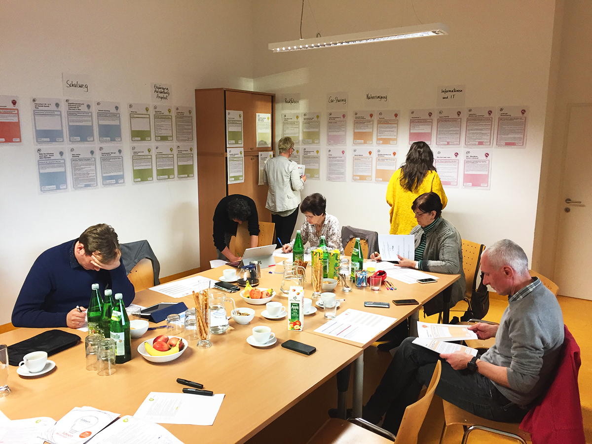 Jurysitzung Ideenwettbewerb "Seestadt nachhaltig mobil"