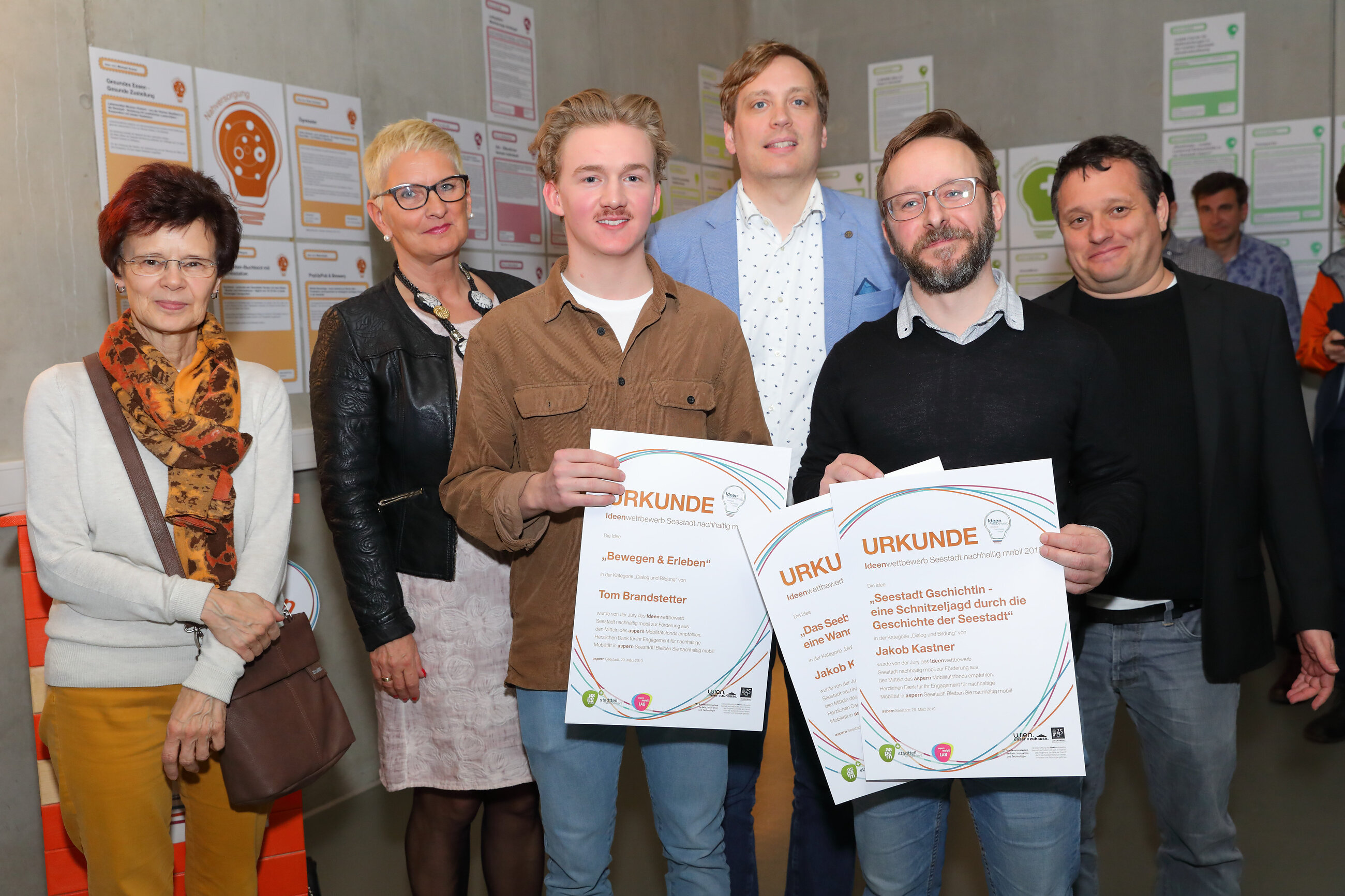 Ideen- und Ergebnispräsentation Ideenwettbewerb "Seestadt nachhaltig mobil"