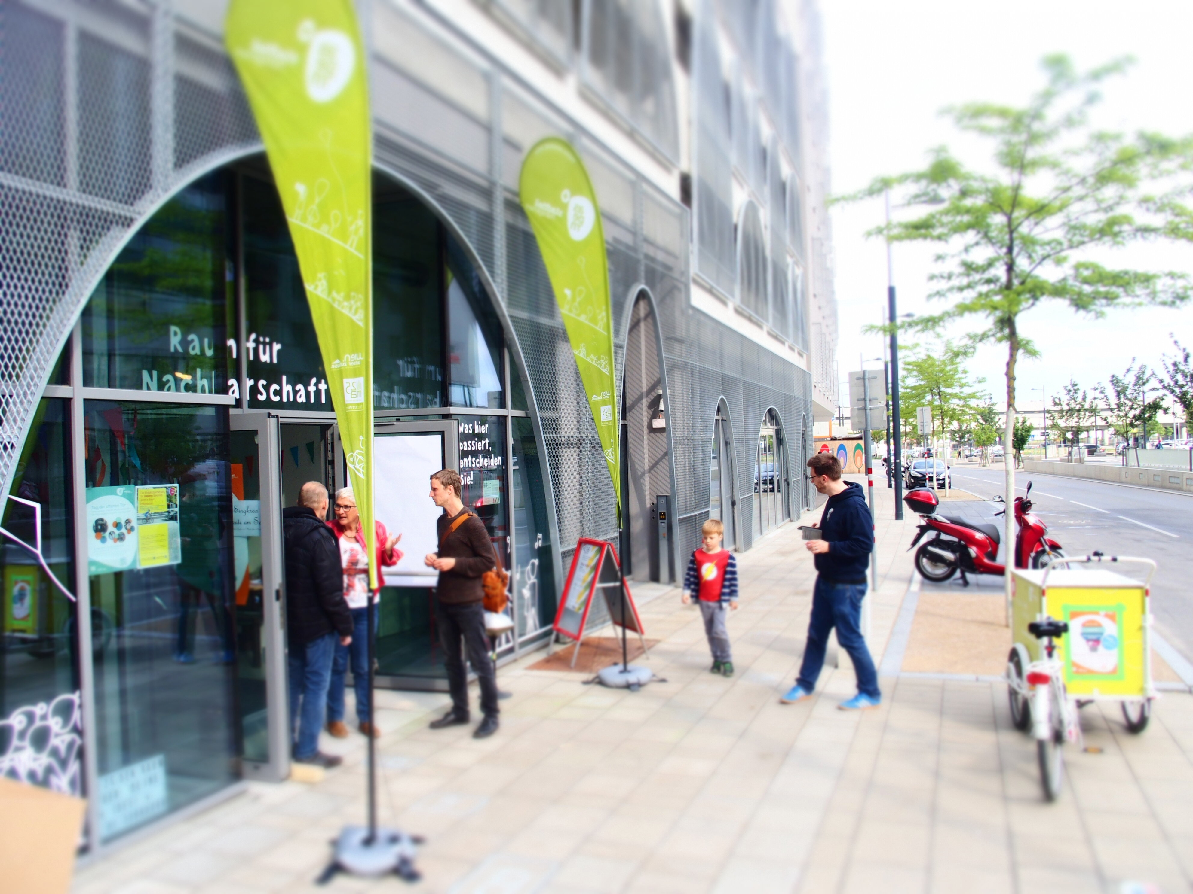 Tag der offenen Tür im Raum für Nachbarschaft