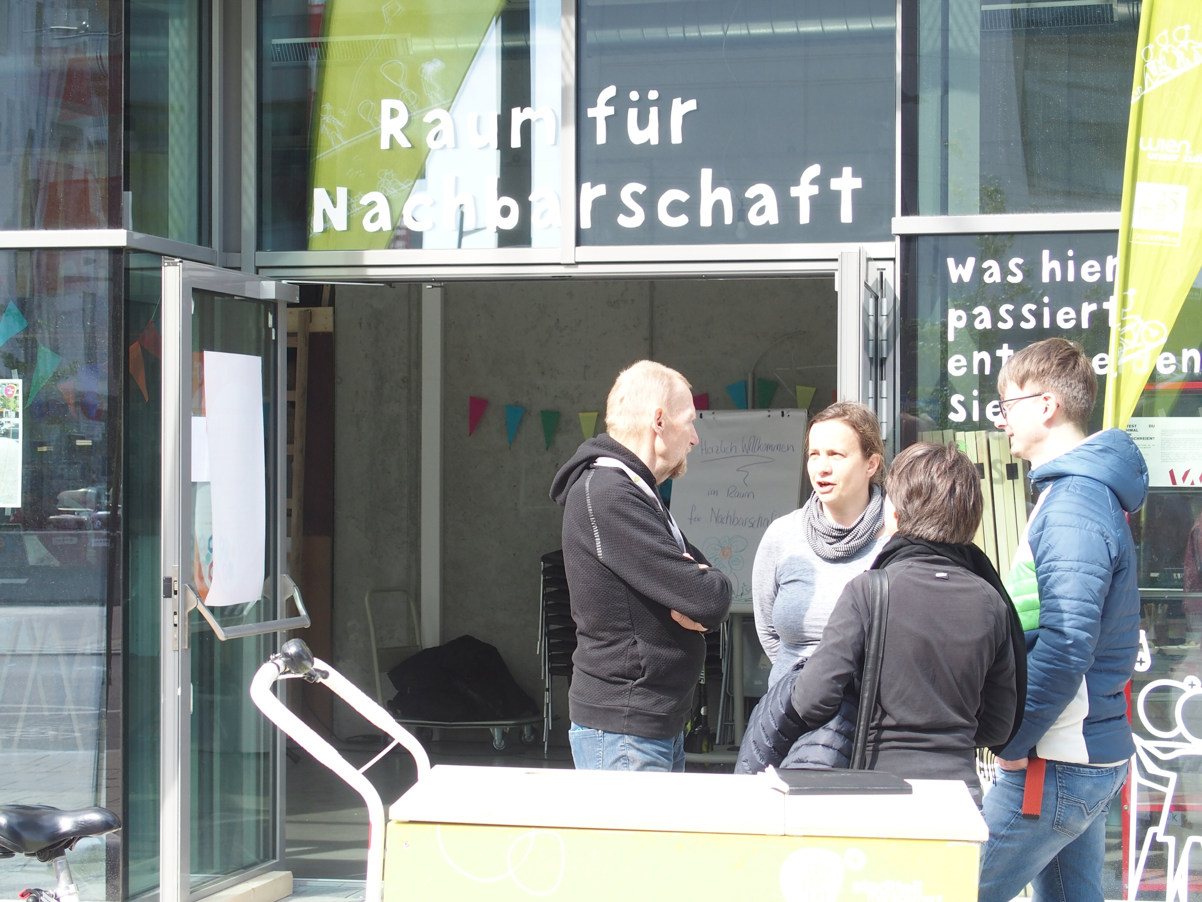 Tag der offenen Türe im Raum für Nachbarschaft