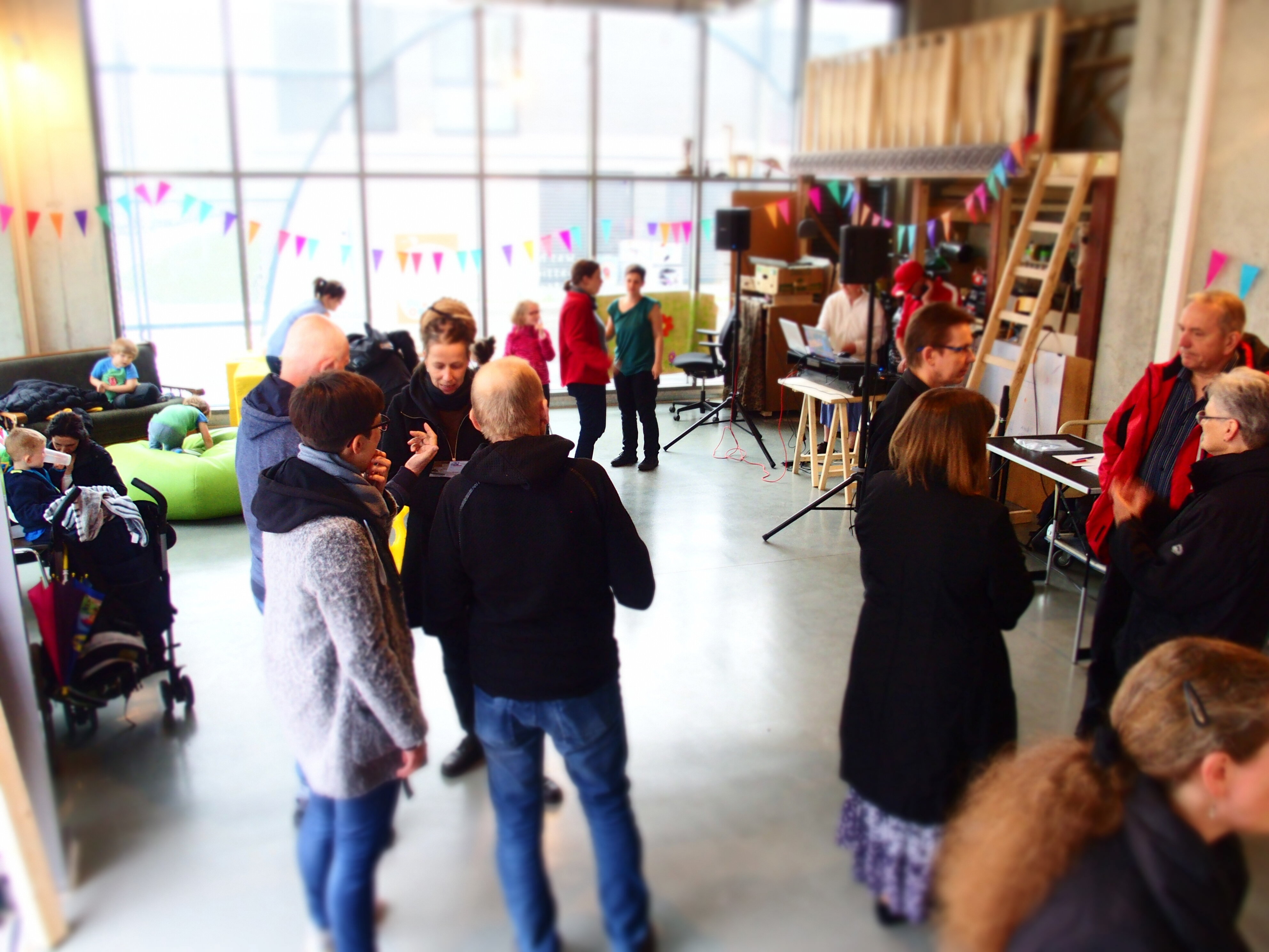 Tag der offenen Türe im Raum für Nachbarschaft