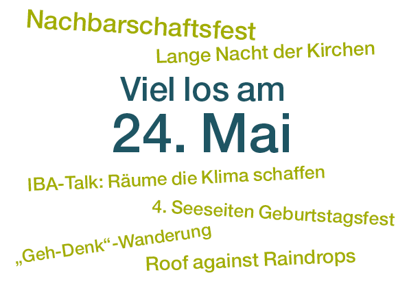 Viel los am 24. Mai in der Seestadt.