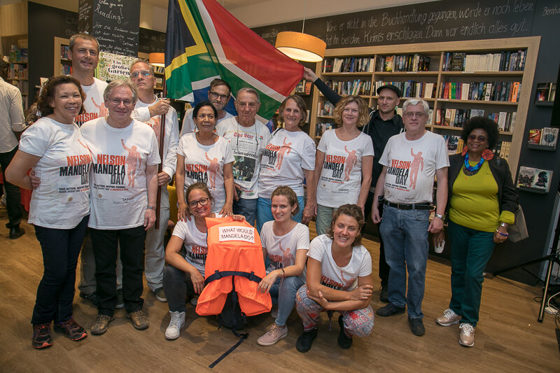 Nelson-Mandela-Tag in aspern Seestadt
