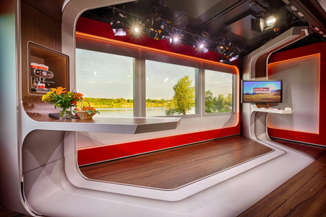 Das mobile "Guten Morgen Österreich" Studio