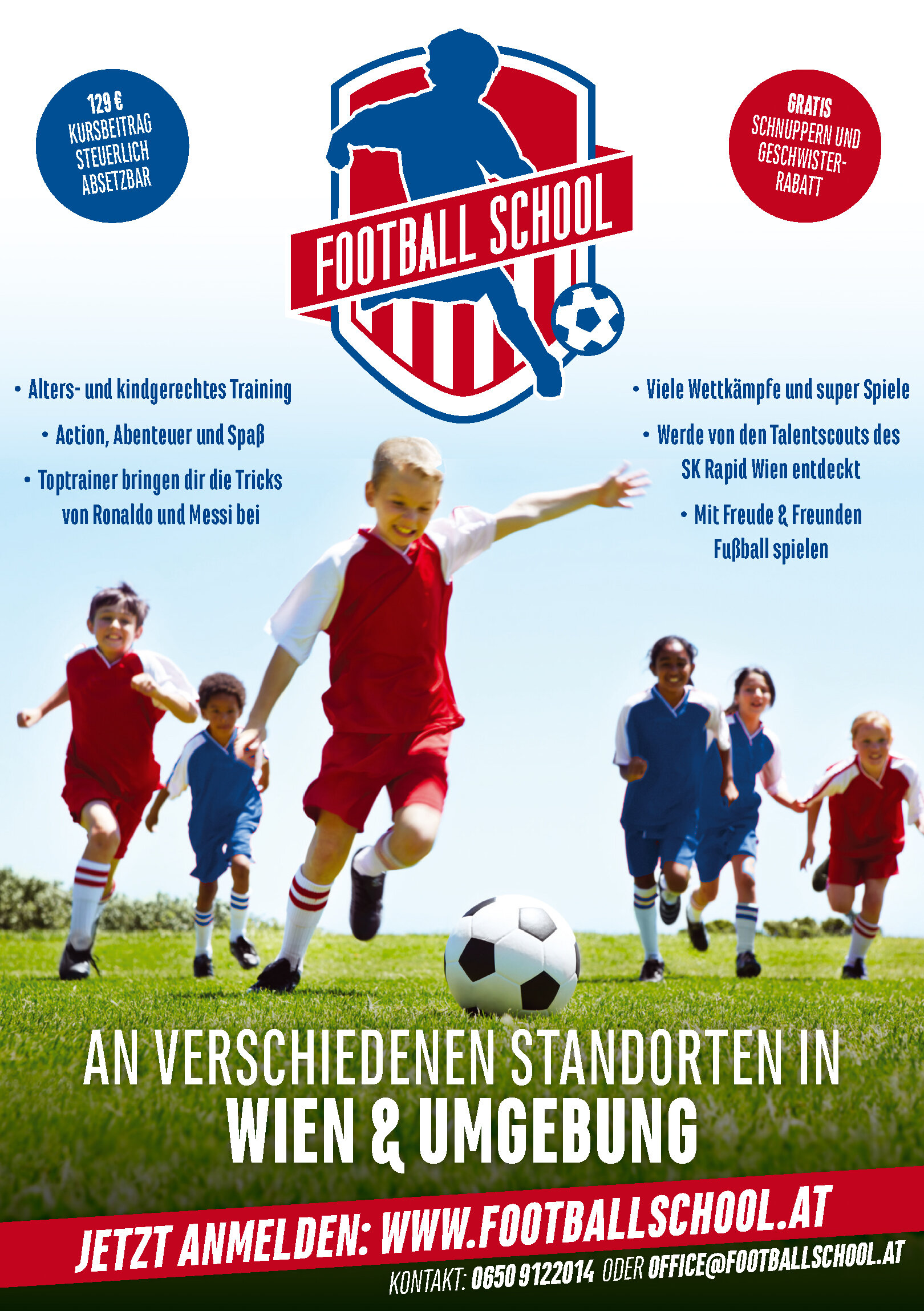 Football School in der Seestadt