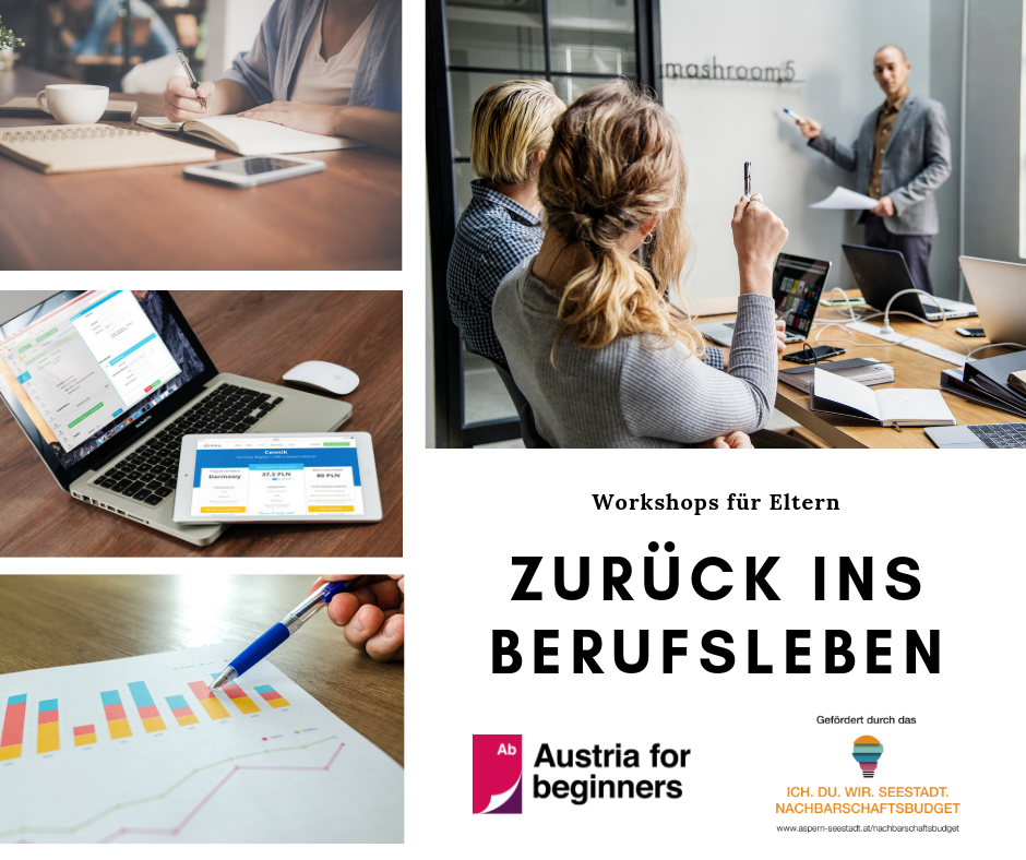 Zurück ins Berufsleben – Workshops für Eltern