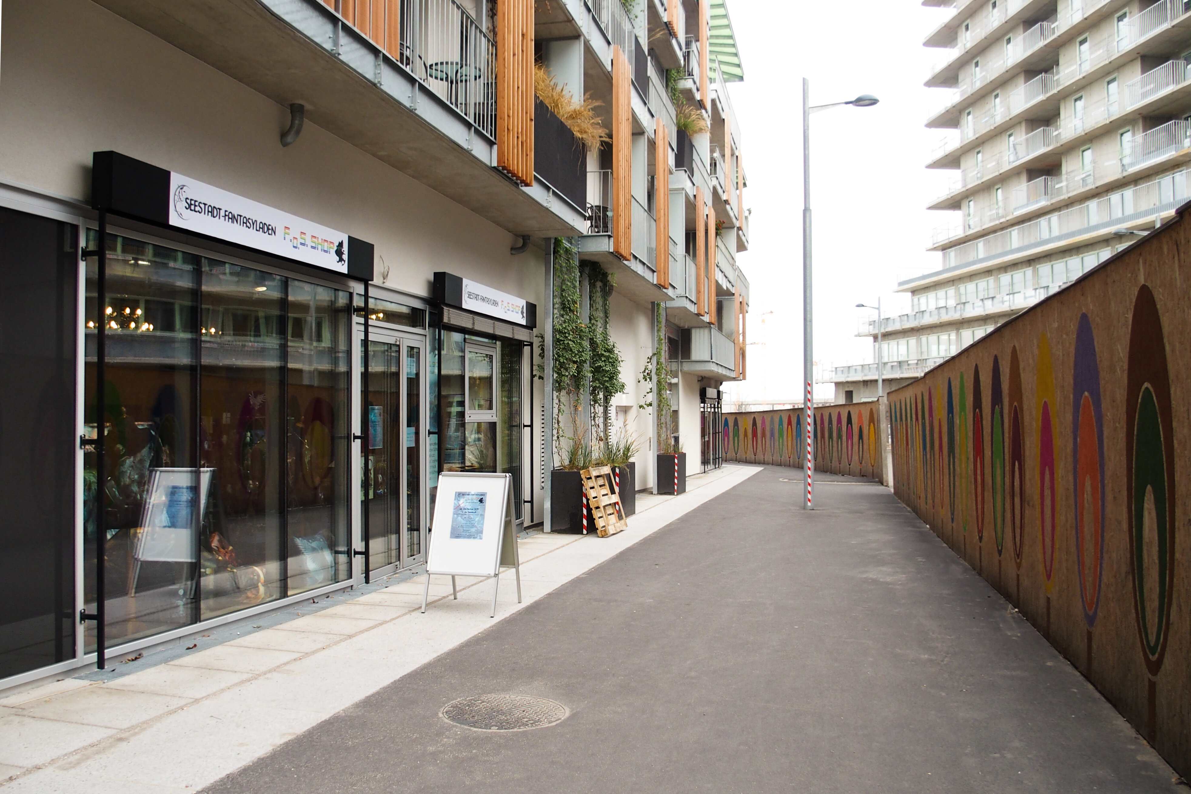 Seestadt in Bildern: Neues aus dem Seeparkquartier