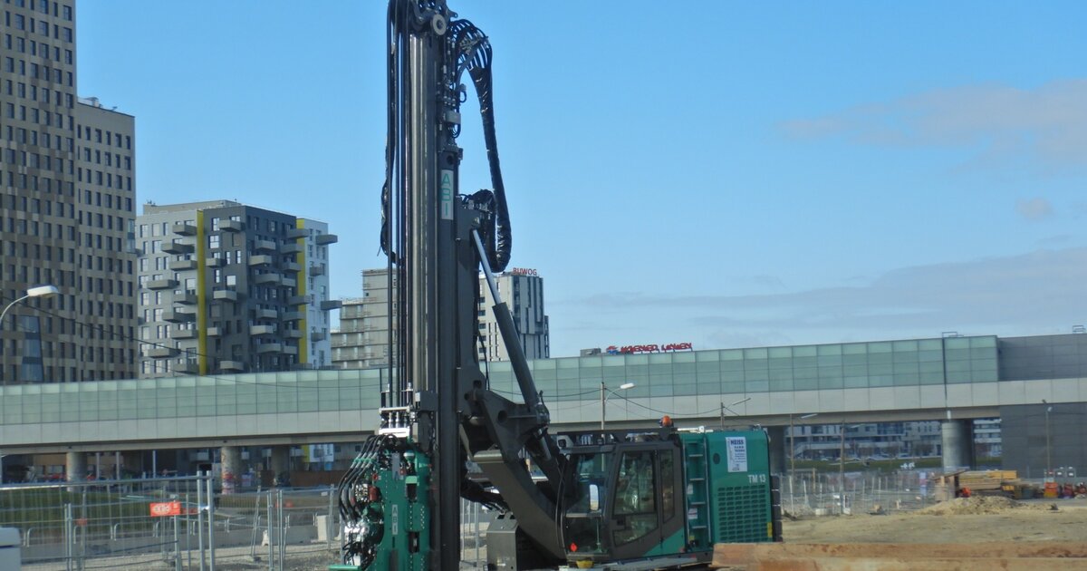 Spundungsarbeiten H7b | aspern Seestadt