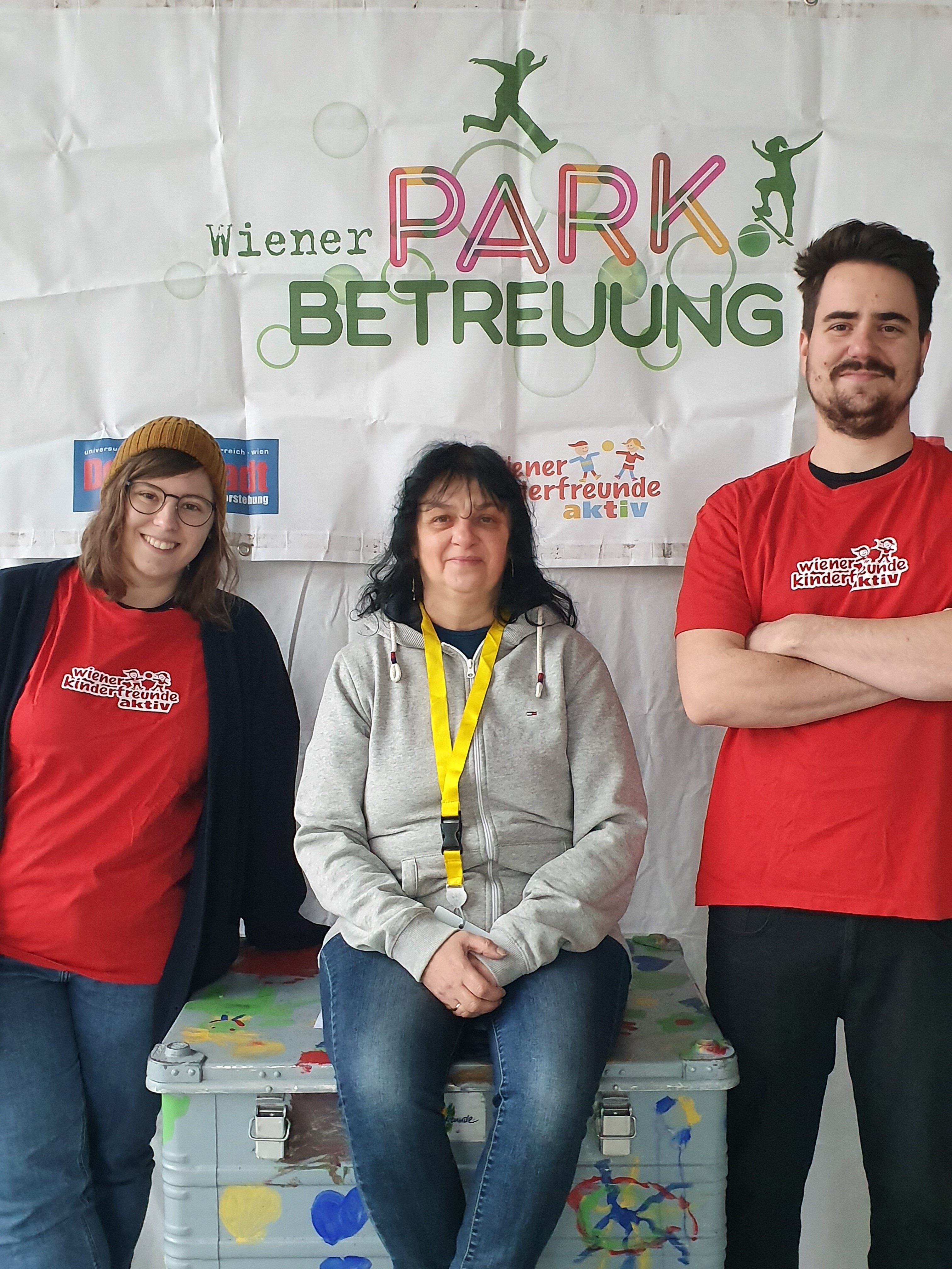 Parkbetreuung: Team Seestadt