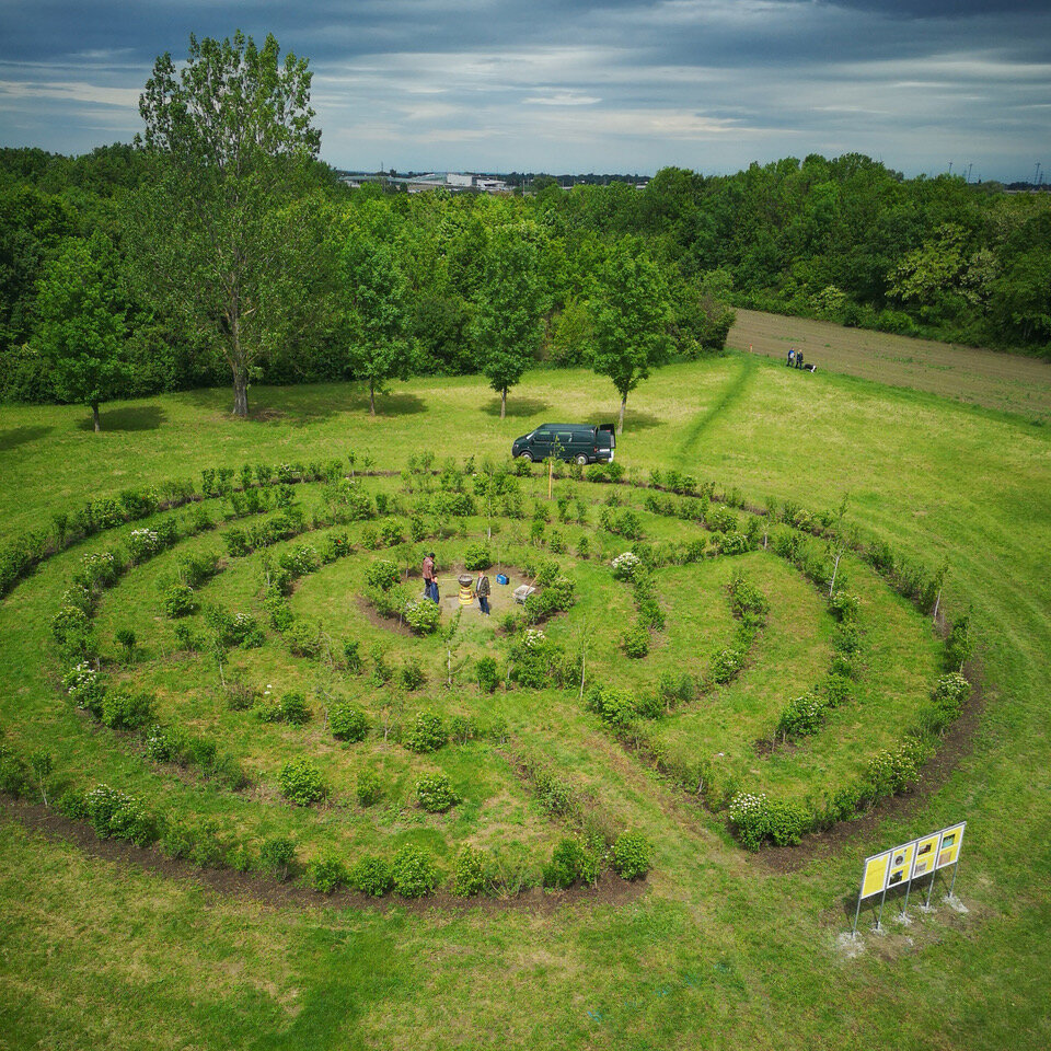 LABYRINTH-GARTEN Aspern