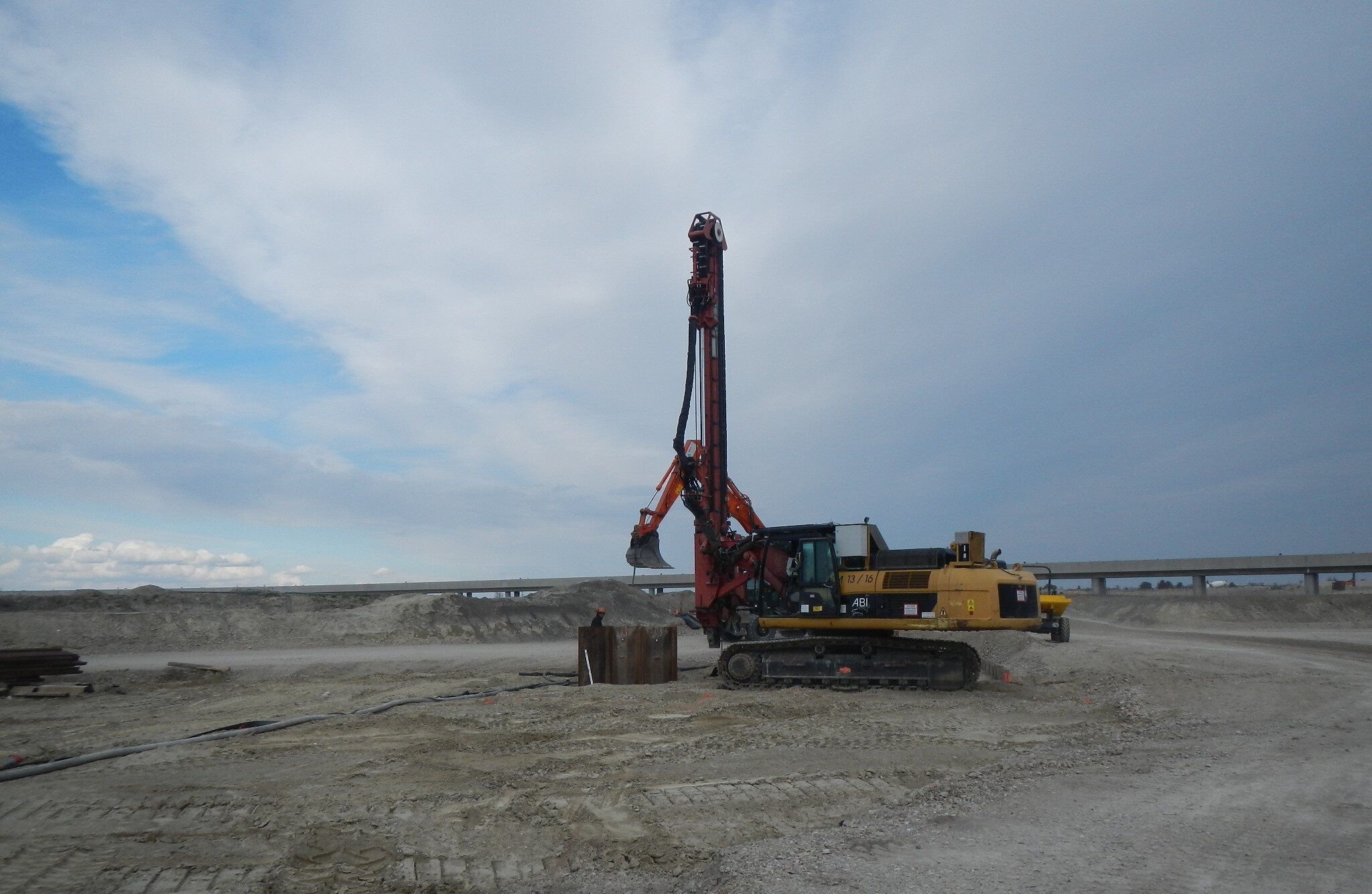 Spundungsarbeiten "Quartier Am Seebogen"