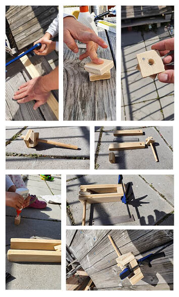 Osterratschen selber bauen