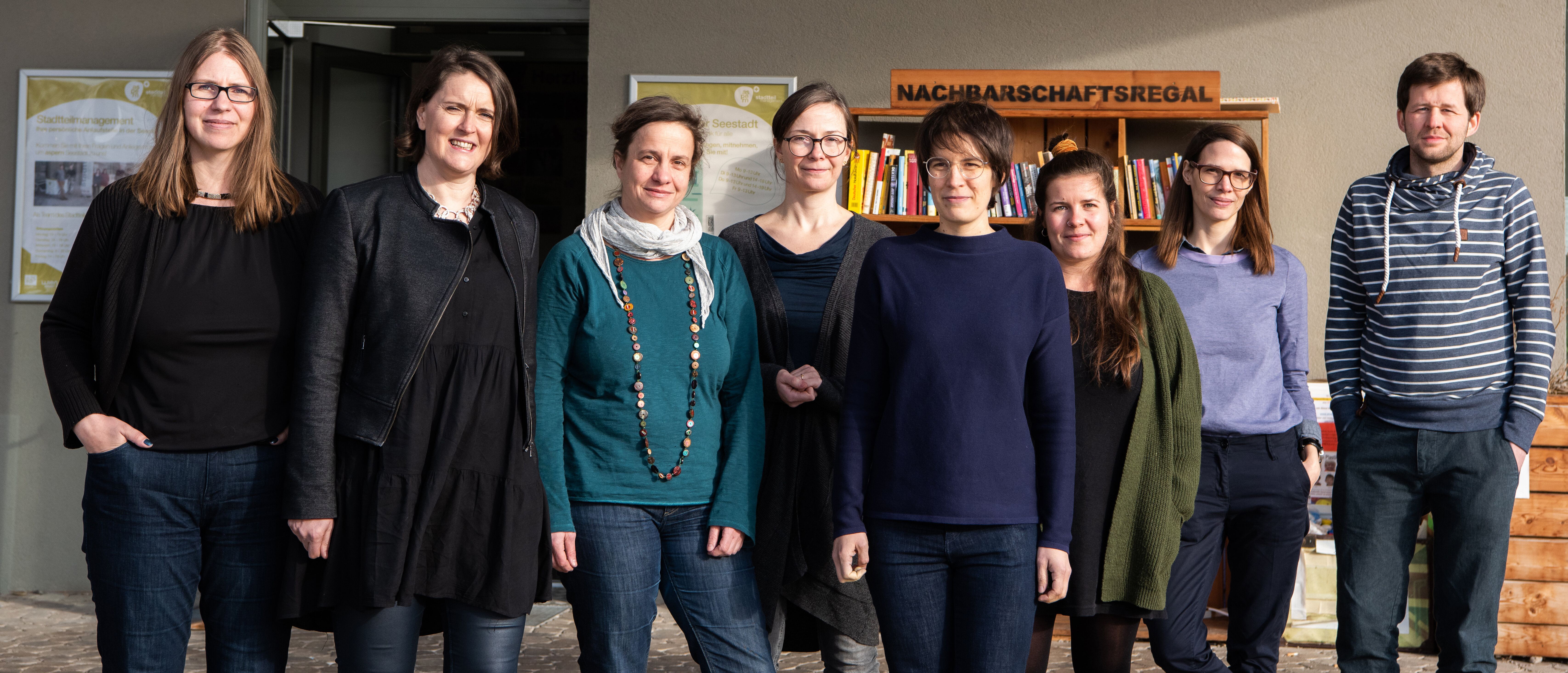 Team Stadtteilmanagement Seestadt aspern