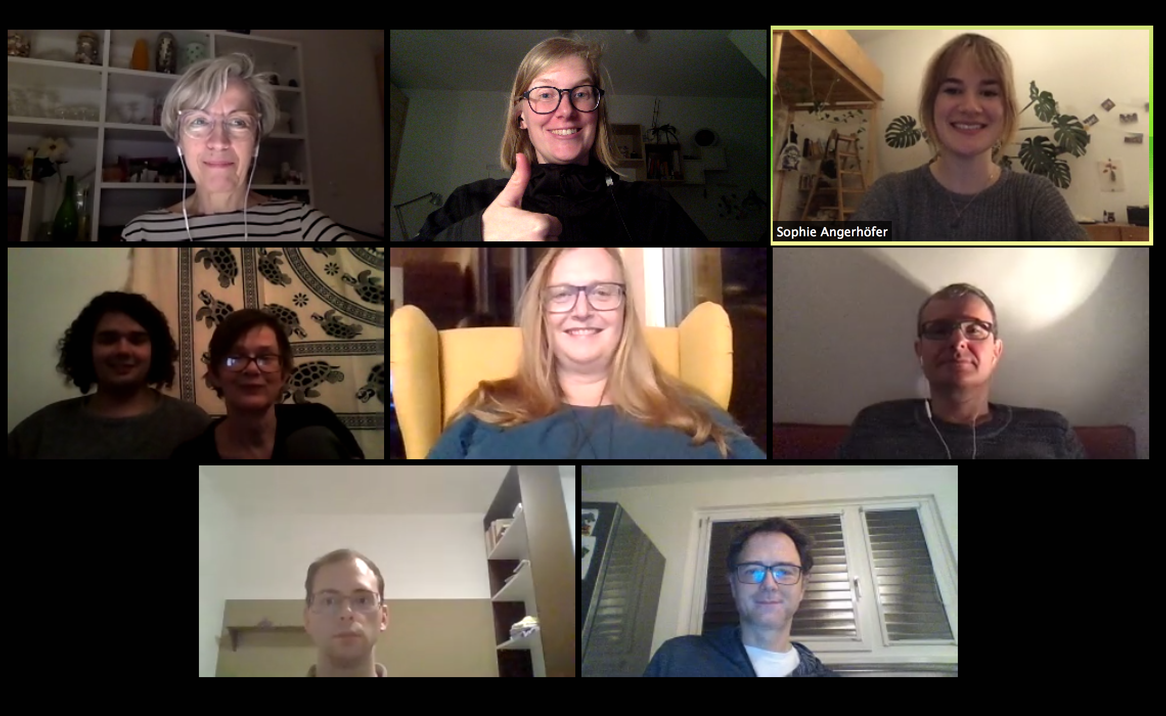 Zoom Treffen von Leuchtturm