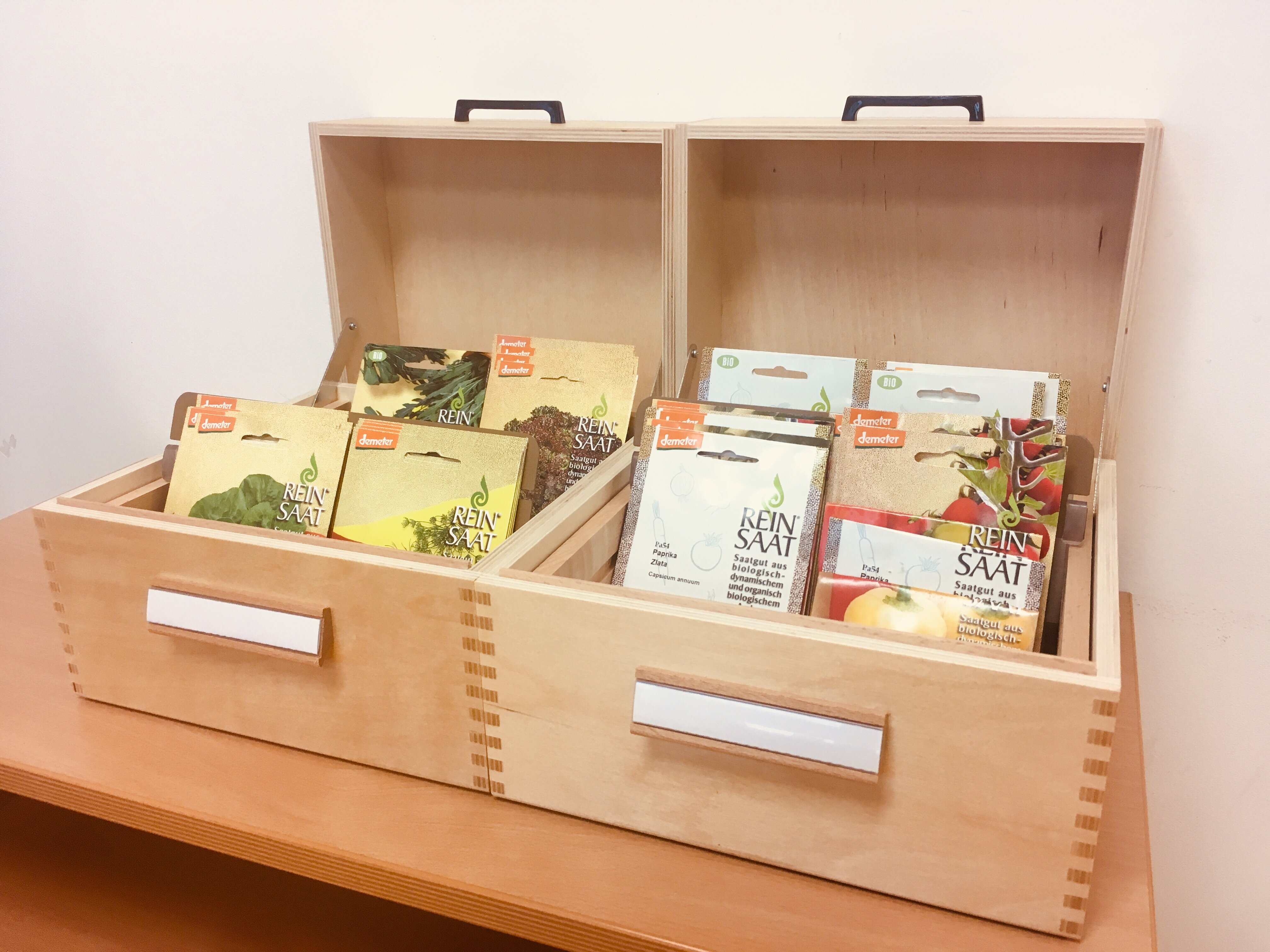 Saatgut-Tauschbörse im Stadtteilmanagement