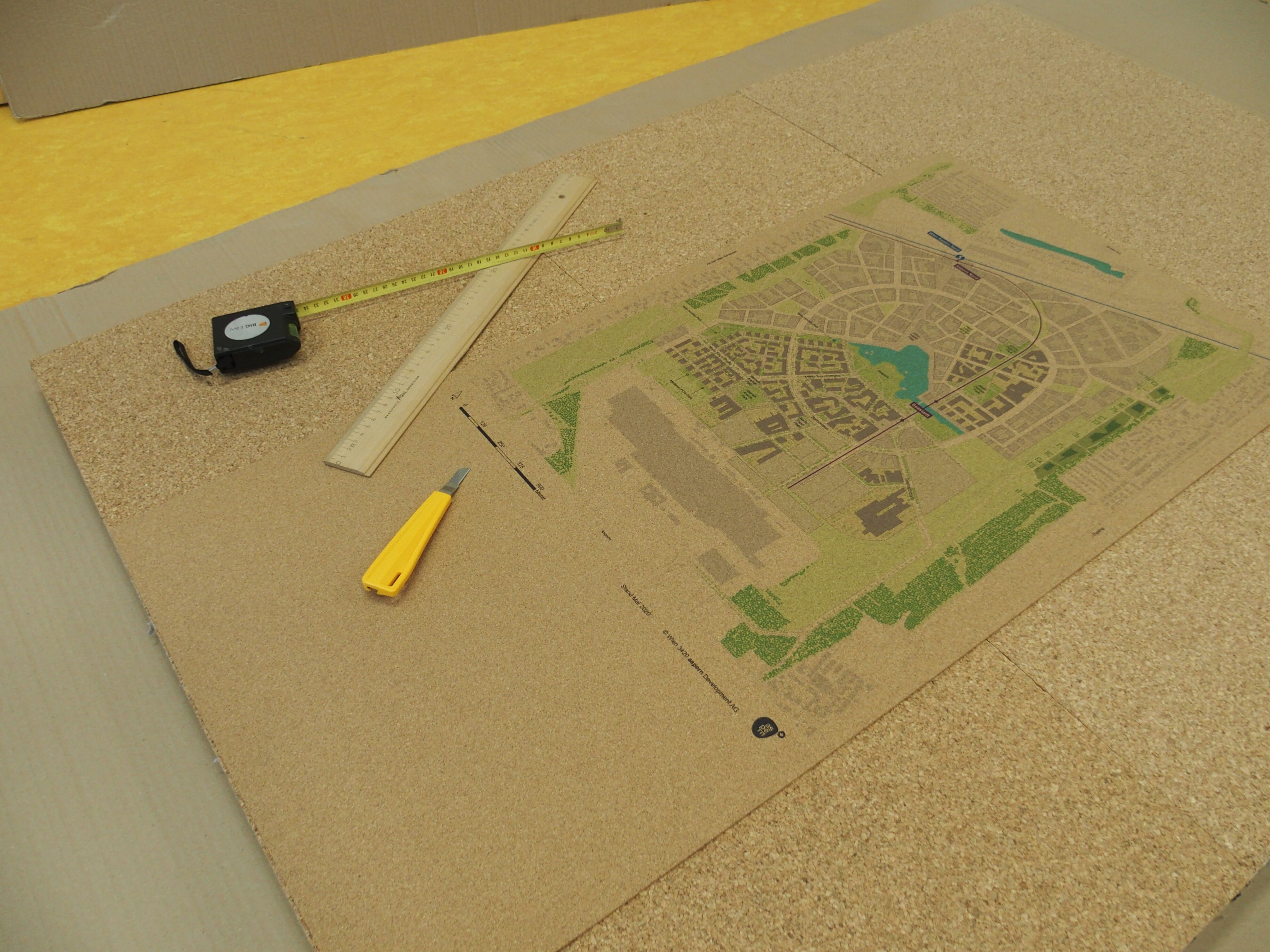 Das Stadtteilmodell ist bereit!