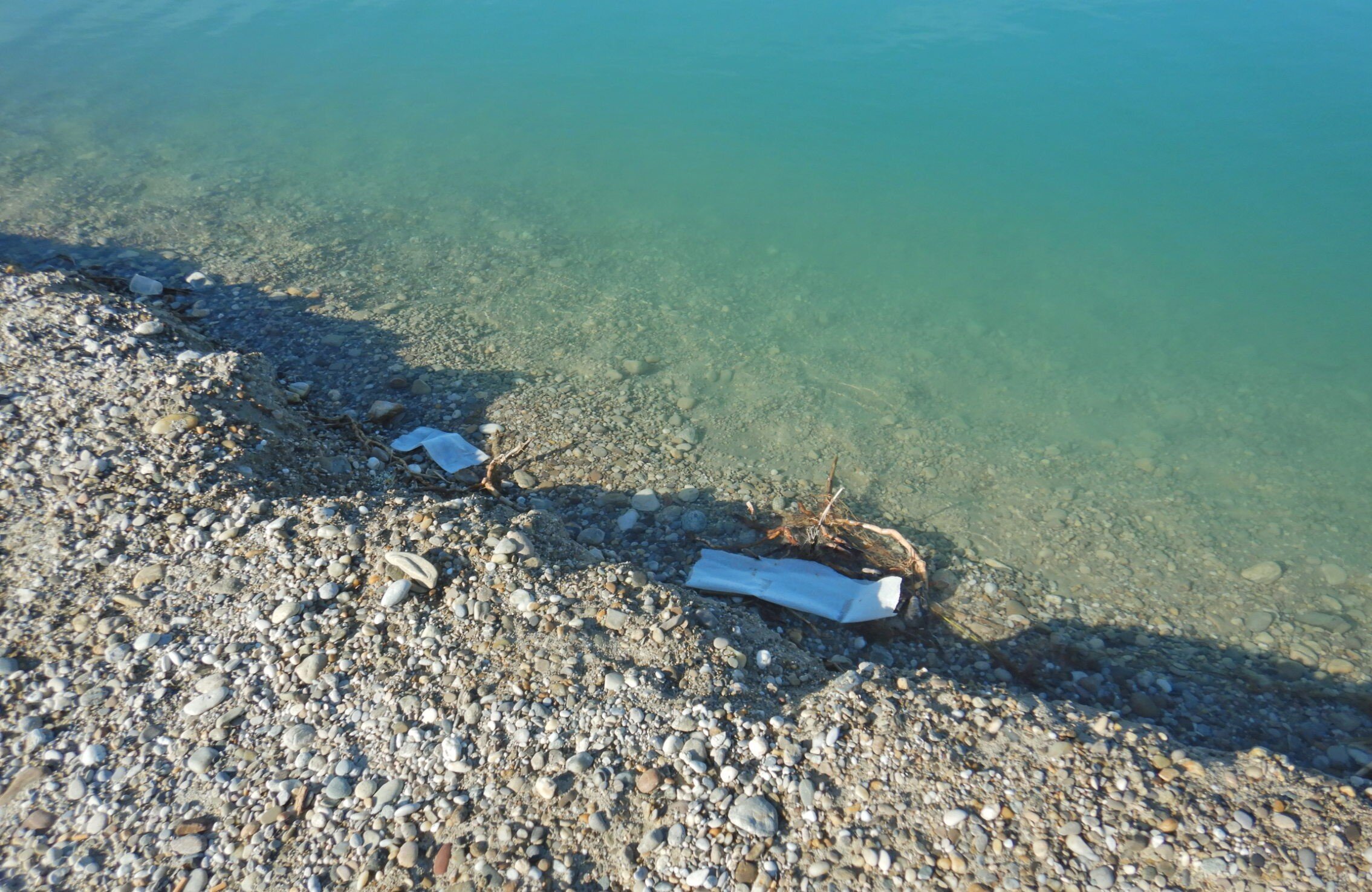 Uferbereiche im Norden noch nicht fertiggestellt - achten Sie darüber hinaus auf saubere Uferbereiche