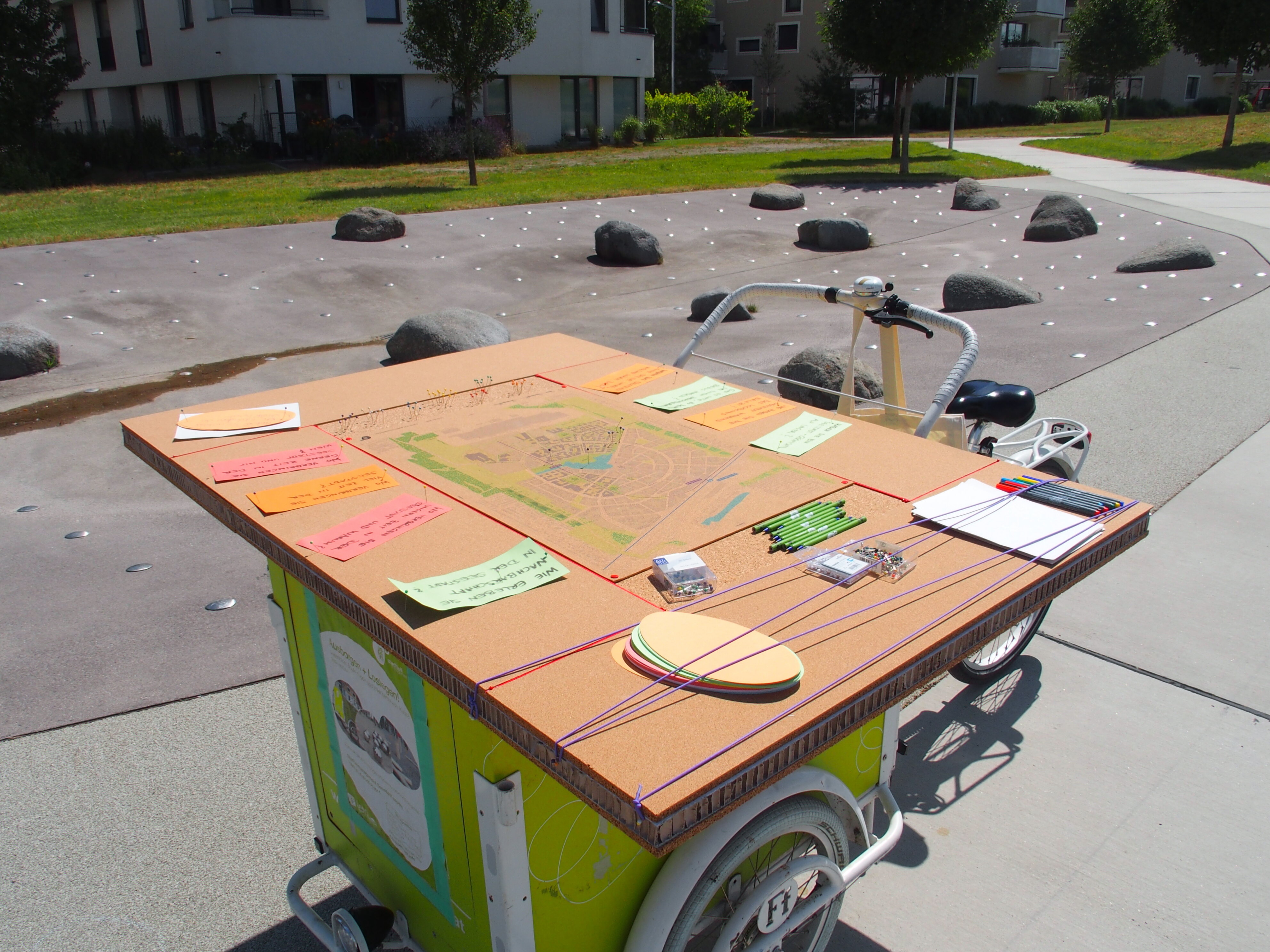 Mobiles Stadtteilmodell