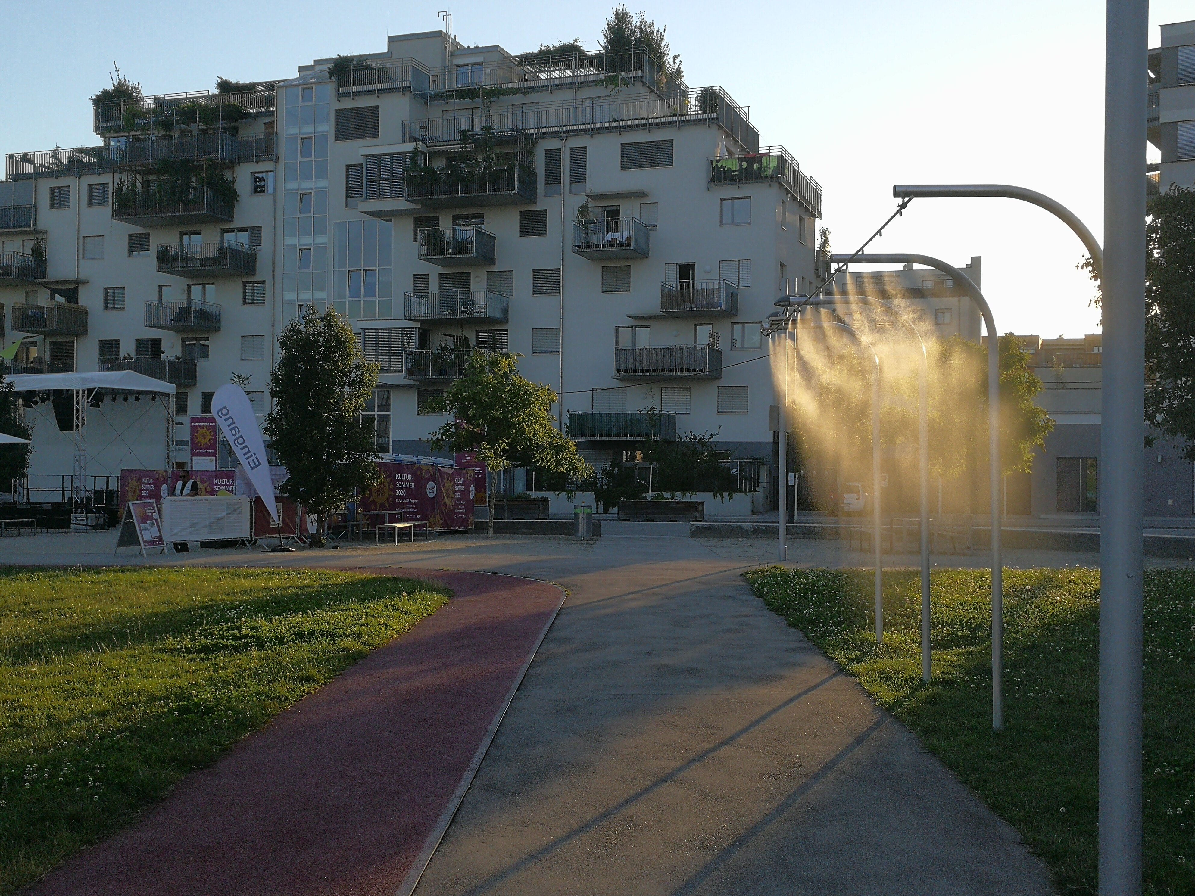 Erfrischende Orte in der Seestadt