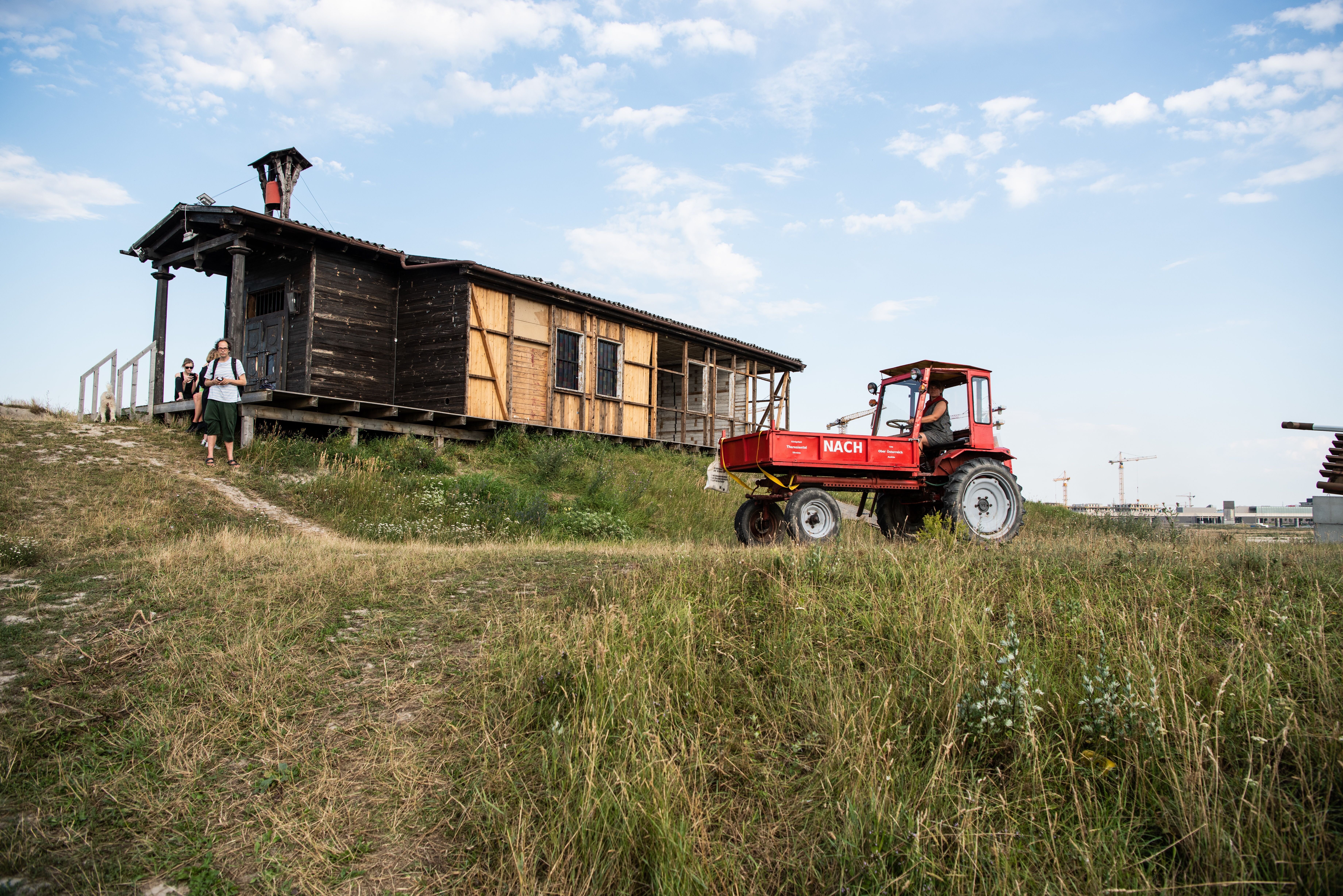 Abbau der Notgalerie