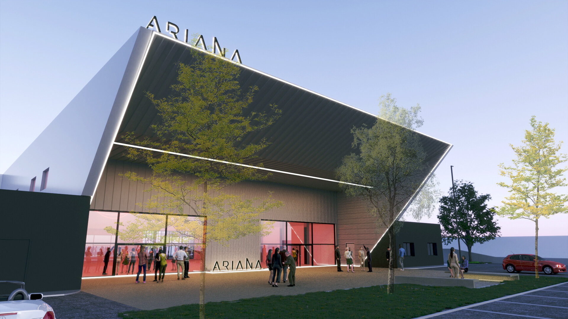 Spatenstich für Event-Location der Extraklasse in der Seestadt