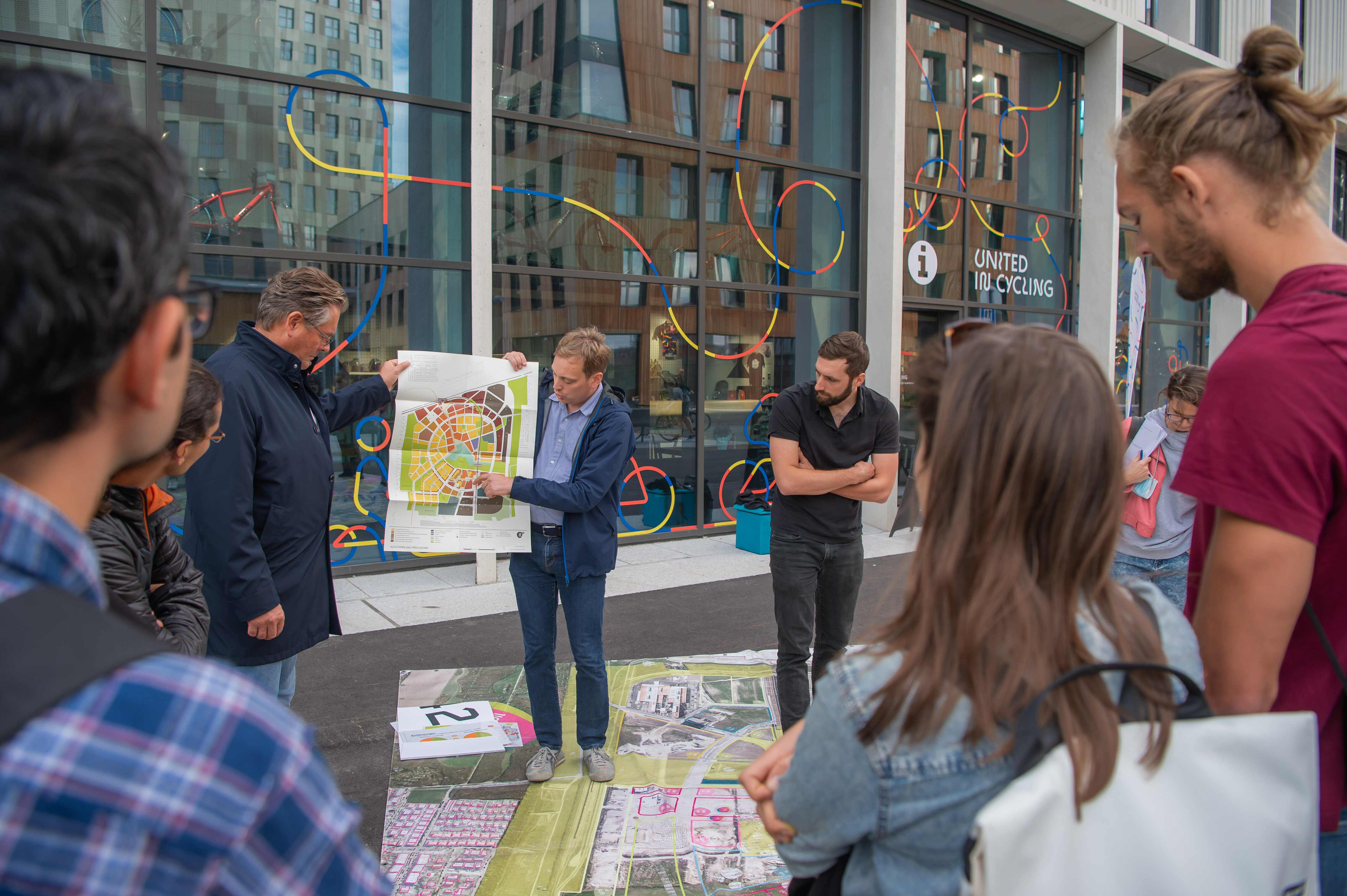 Mobilitäts-Spaziergang durch aspern Seestadt