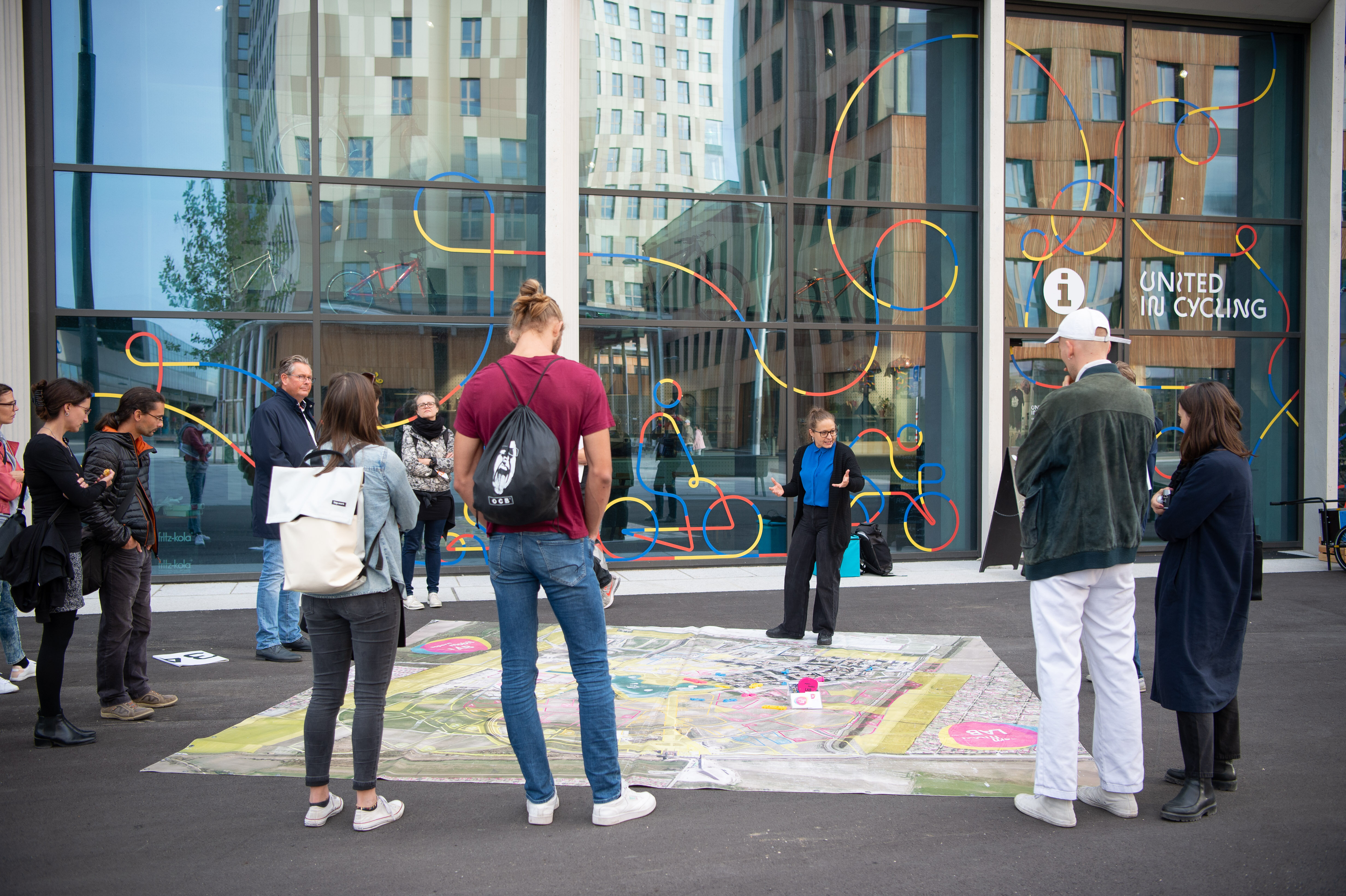 Mobilitäts-Spaziergang durch aspern Seestadt