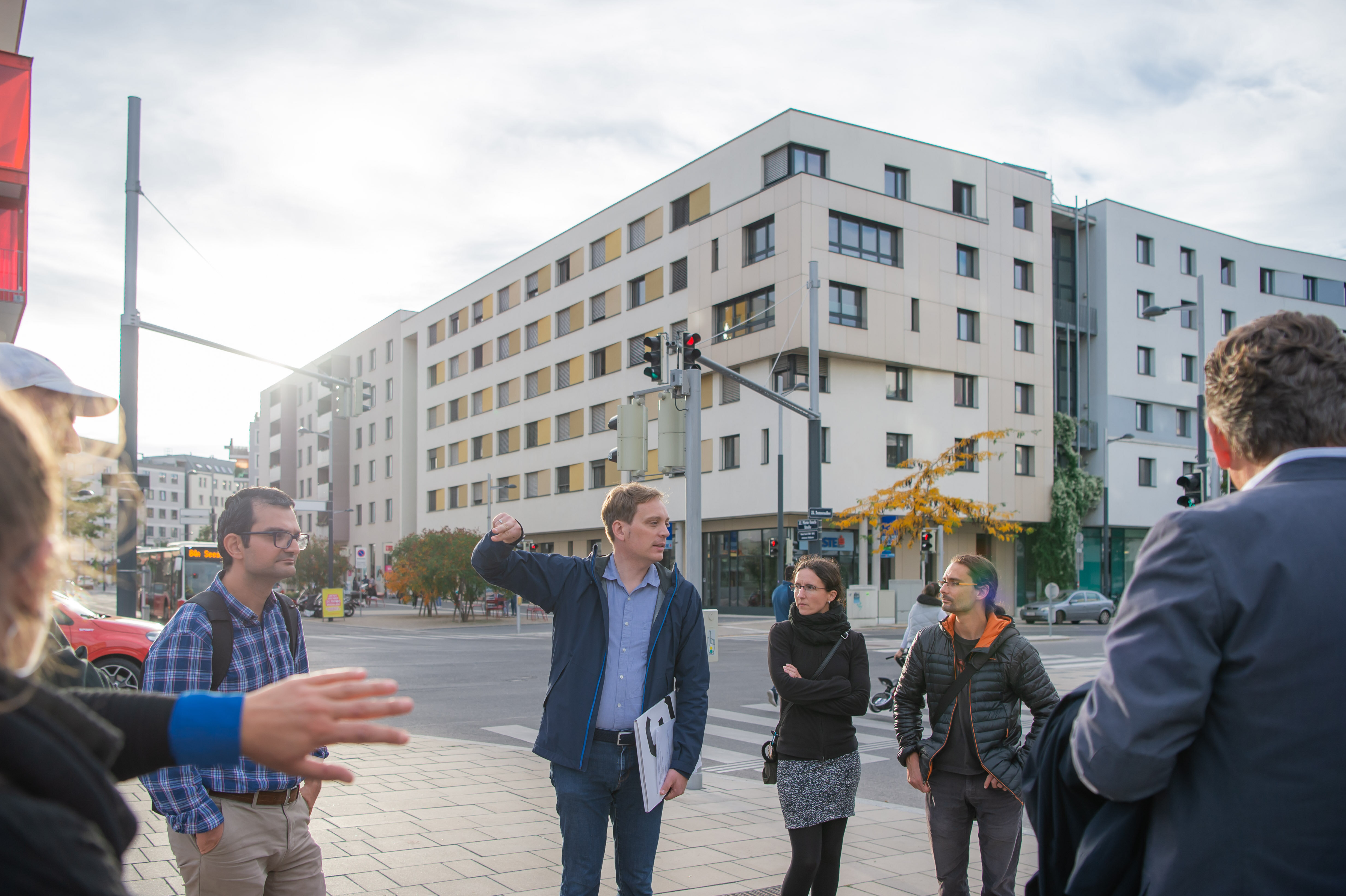 Mobilitäts-Spaziergang durch aspern Seestadt