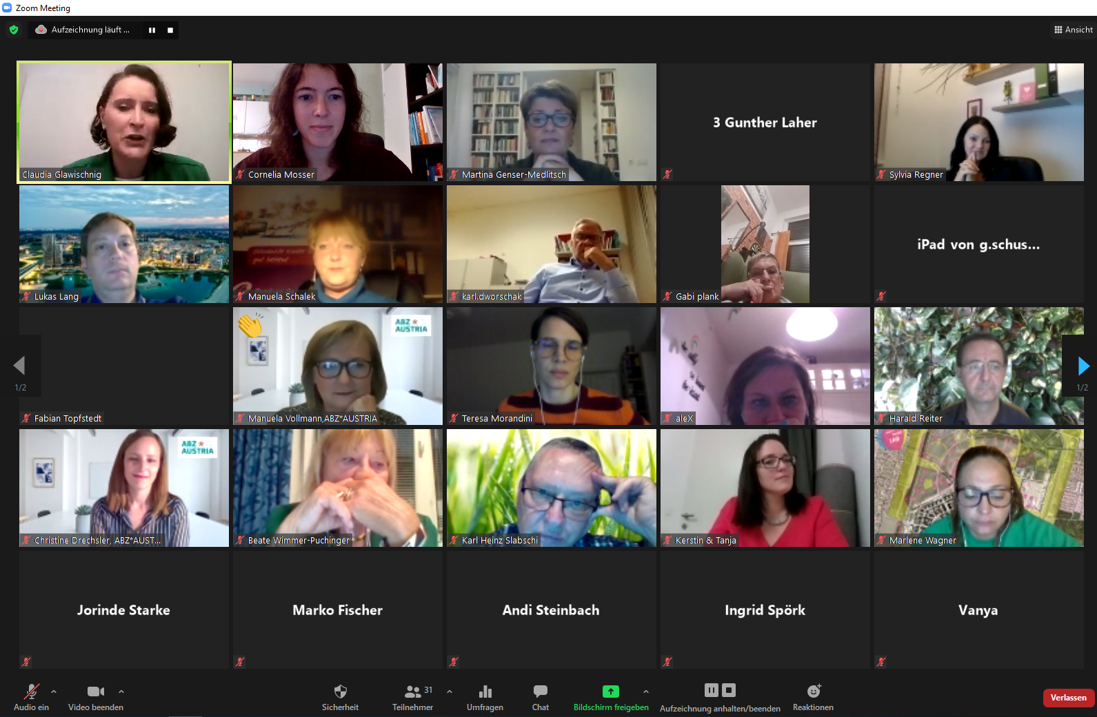 Im digitalen Raum wurde an einer besseren Zukunft in Hinsicht auf Vereinbarkeit gefeilt
