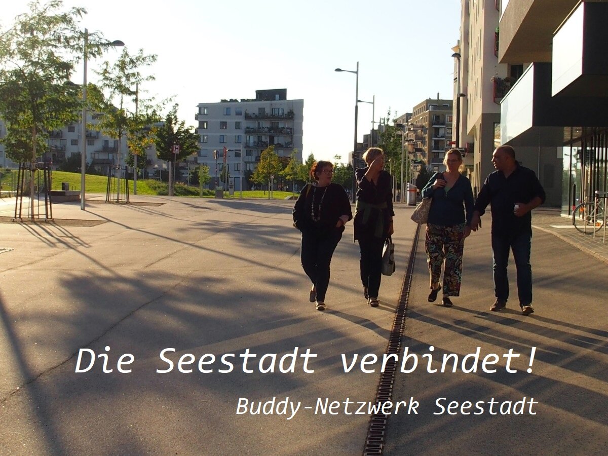 Die Seestadt verbindet! Buddy-Netzwerk Seestadt