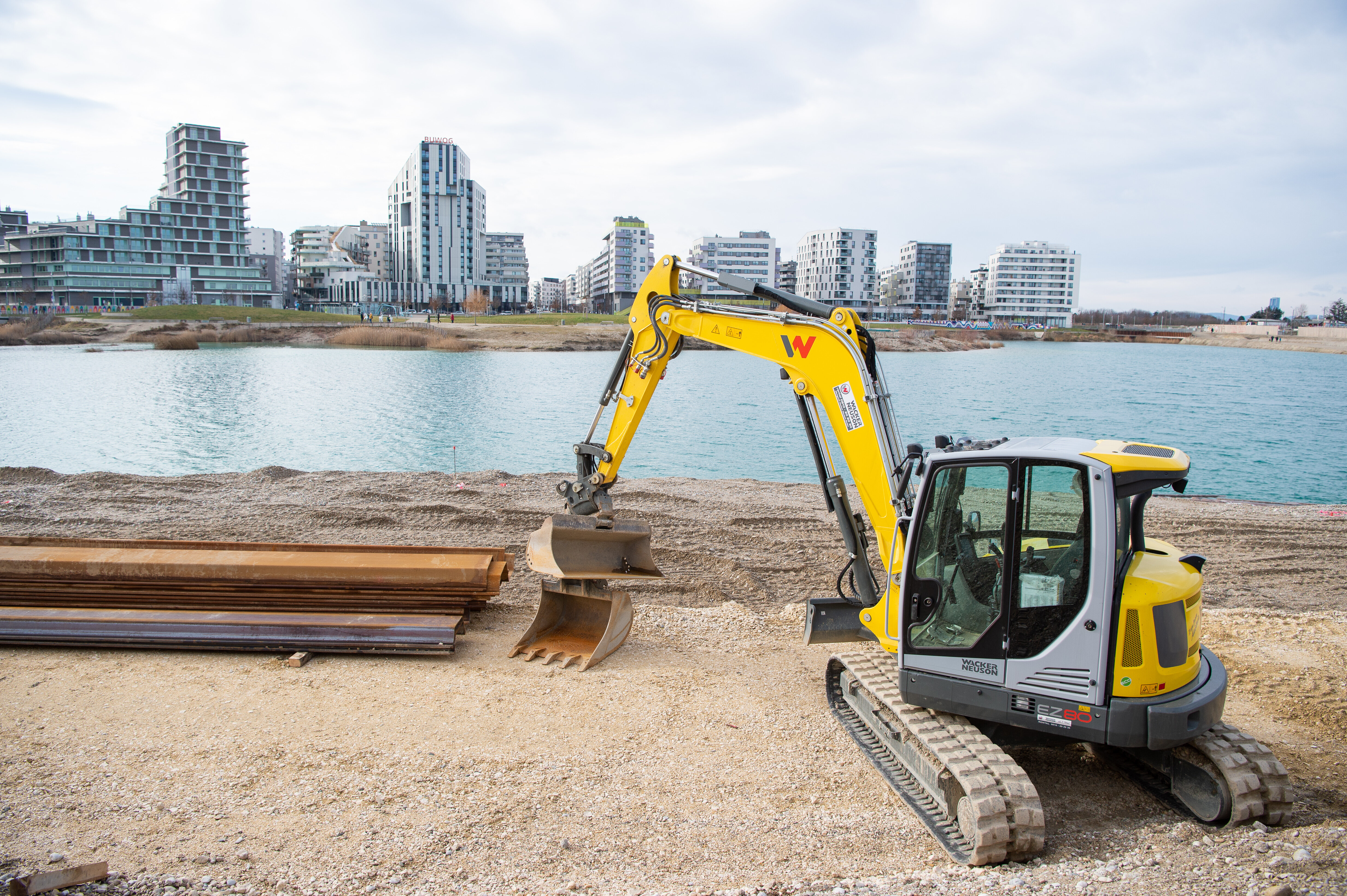 Betreten des Bauareals verboten