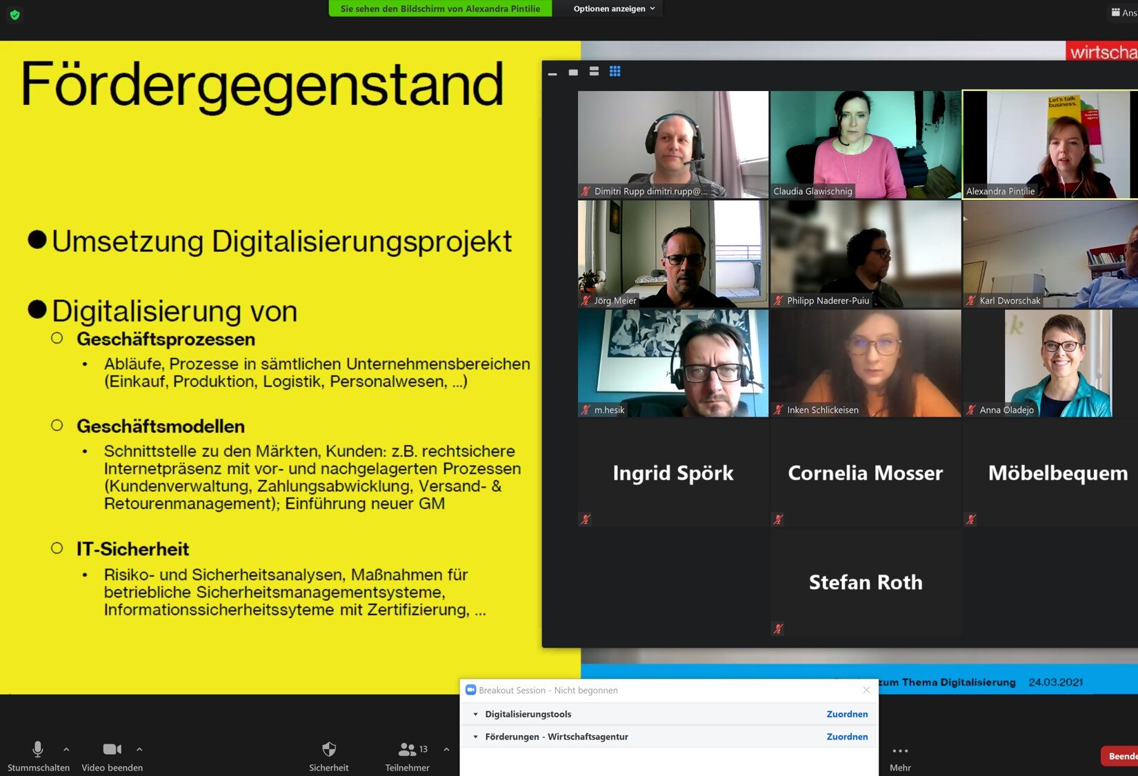 Come2gether: Digitalisierung