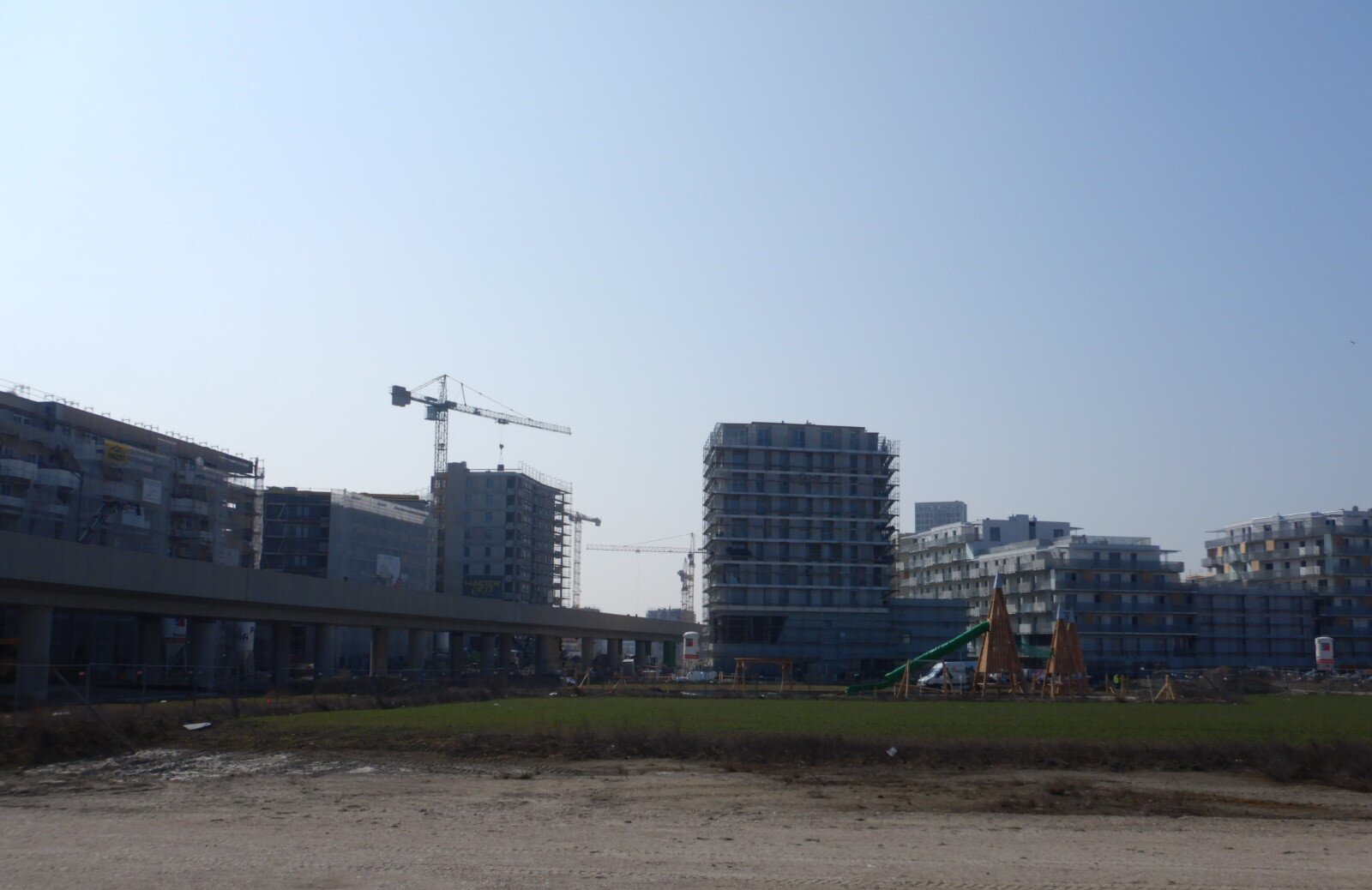 Samstagsarbeiten im Quartier "Am Seebogen"