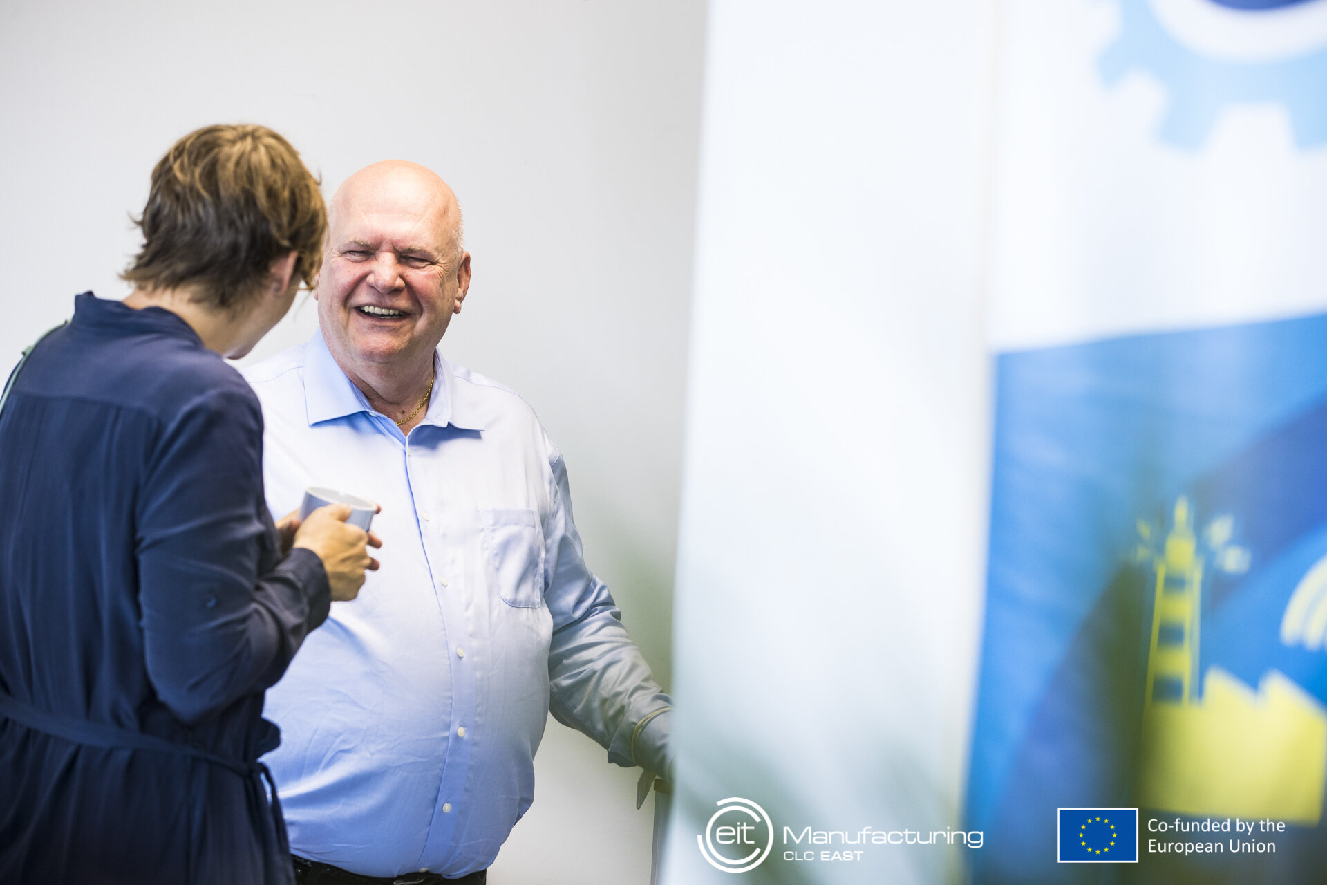 Johannes Hunschofsky im Gespräch.