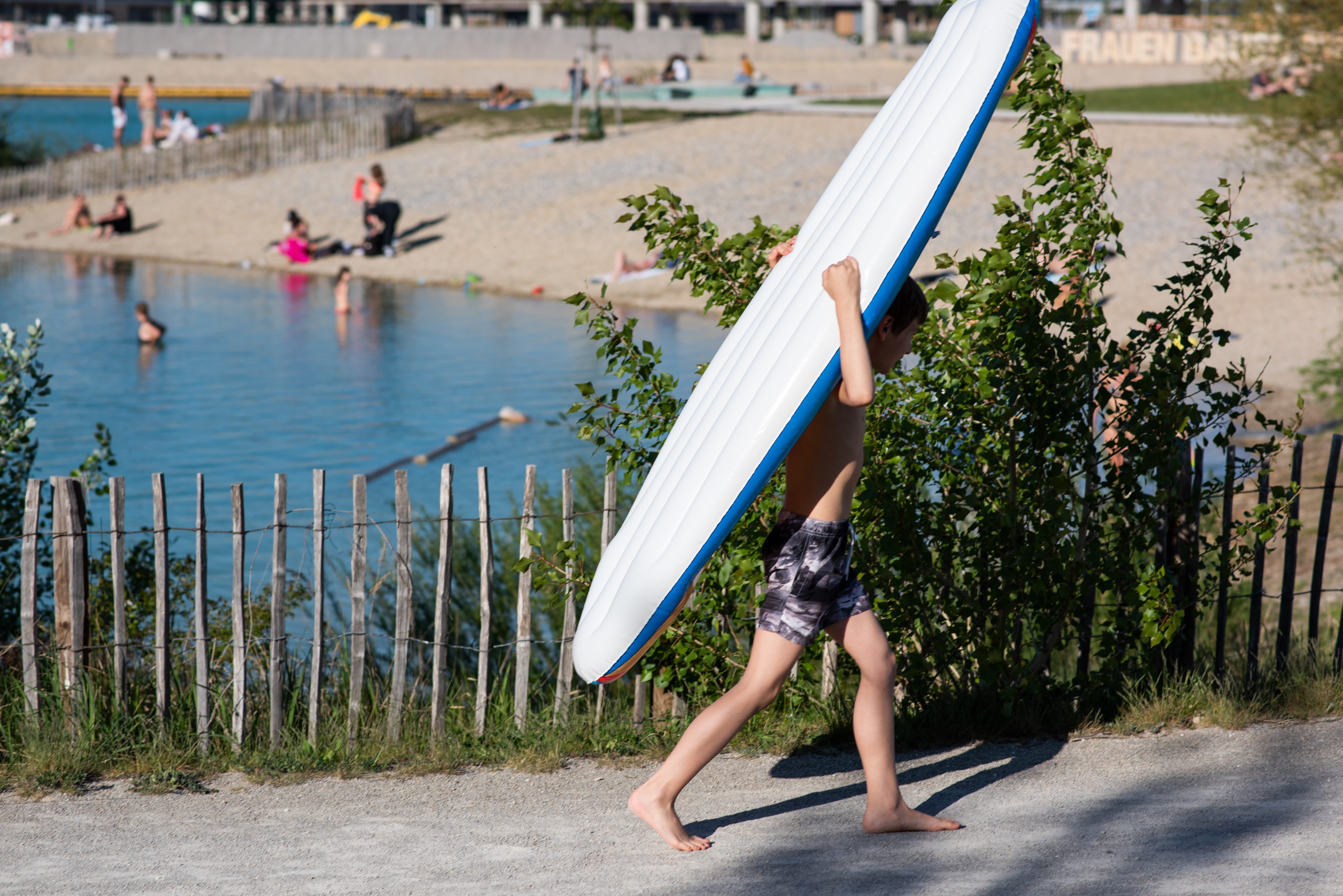 Sommer, Sonne, Baden - Seestadt