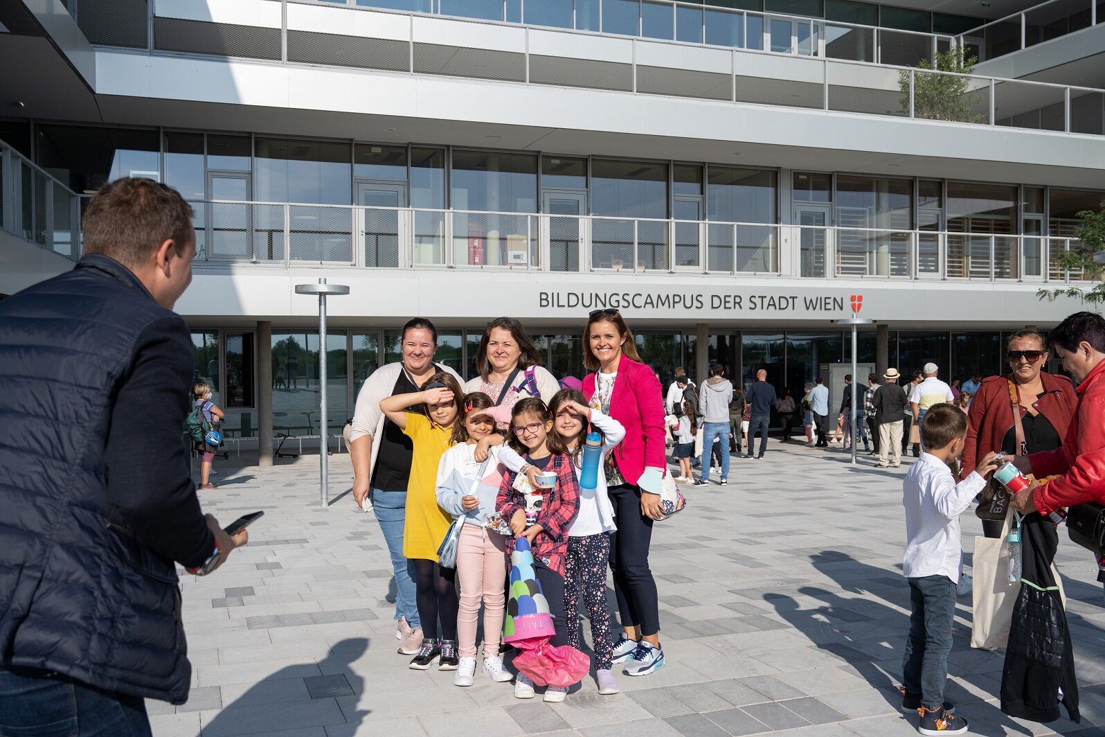 Das erste Schuljahr am Bildungscampus Liselotte Hansen-Schmidt hat begonnen.