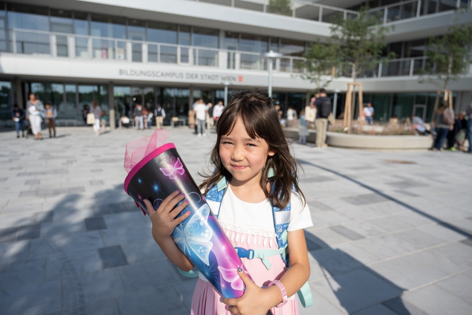 Das erste Schuljahr am Bildungscampus Liselotte Hansen-Schmidt hat begonnen.