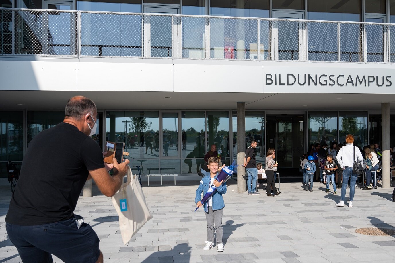 Das erste Schuljahr am Bildungscampus Liselotte Hansen-Schmidt hat begonnen.