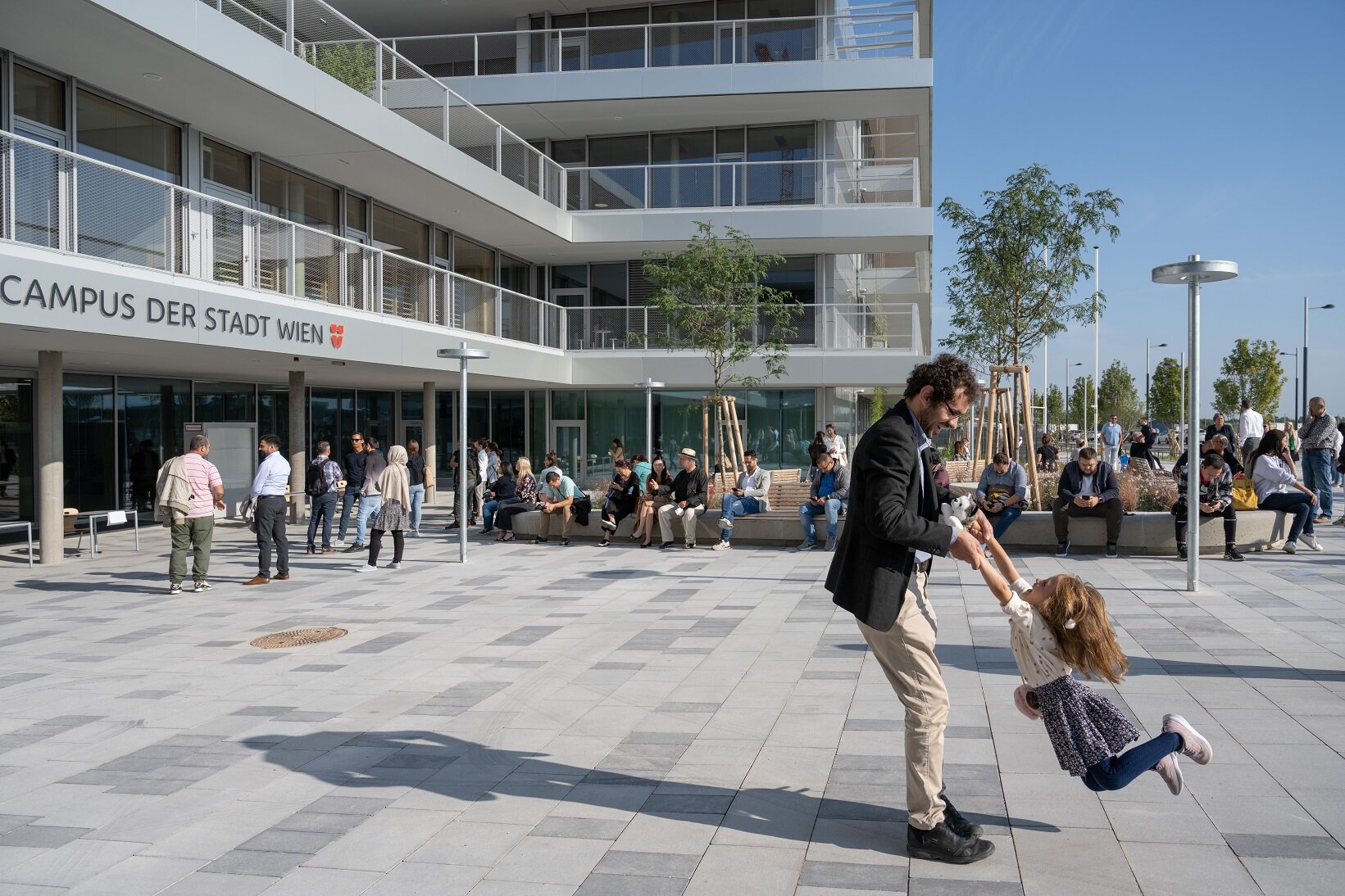 Das erste Schuljahr am Bildungscampus Liselotte Hansen-Schmidt hat begonnen.