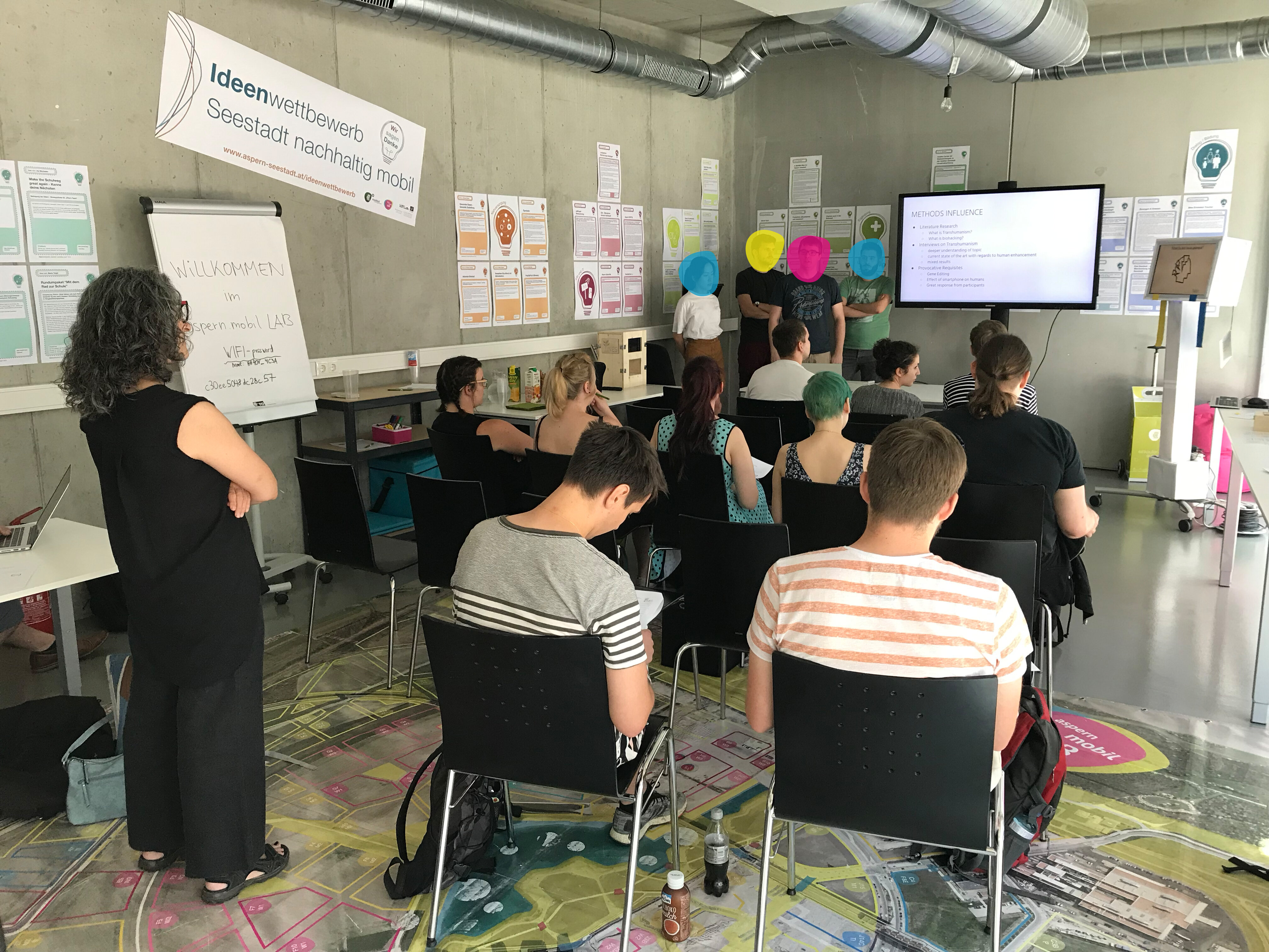 Unterstützen Sie Studierende der TU Wien bei einem Projekt in der Seestadt!