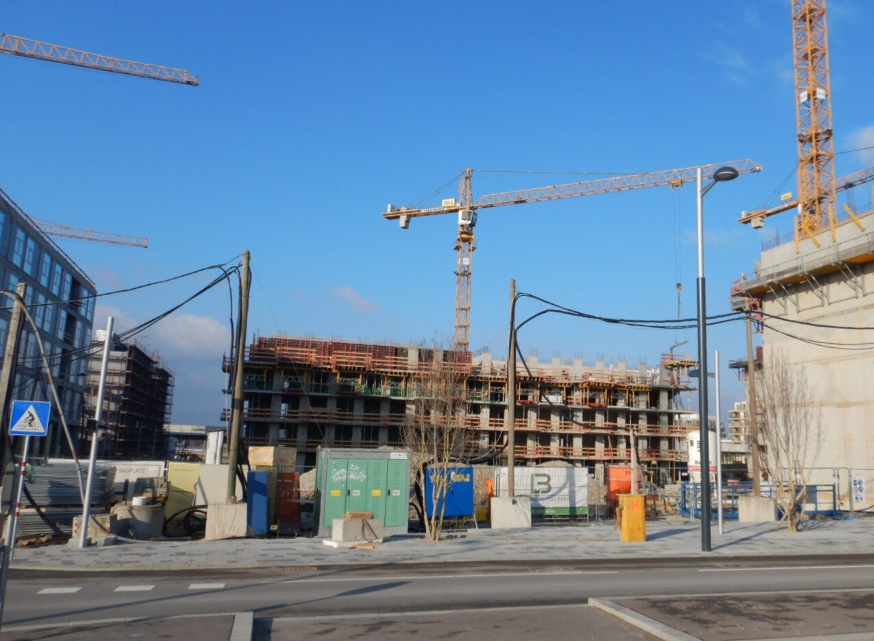 Spundungsarbeiten Bauplatz H4C