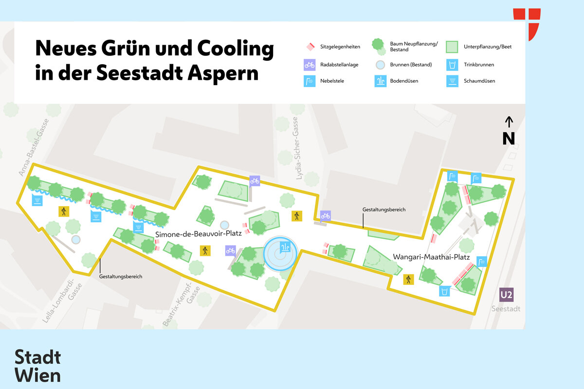 Karte vom Stadtparkquatier