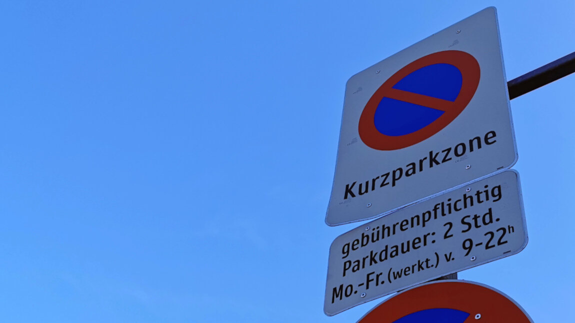Kurzparkzonen und Parkpickerl in der Seestadt